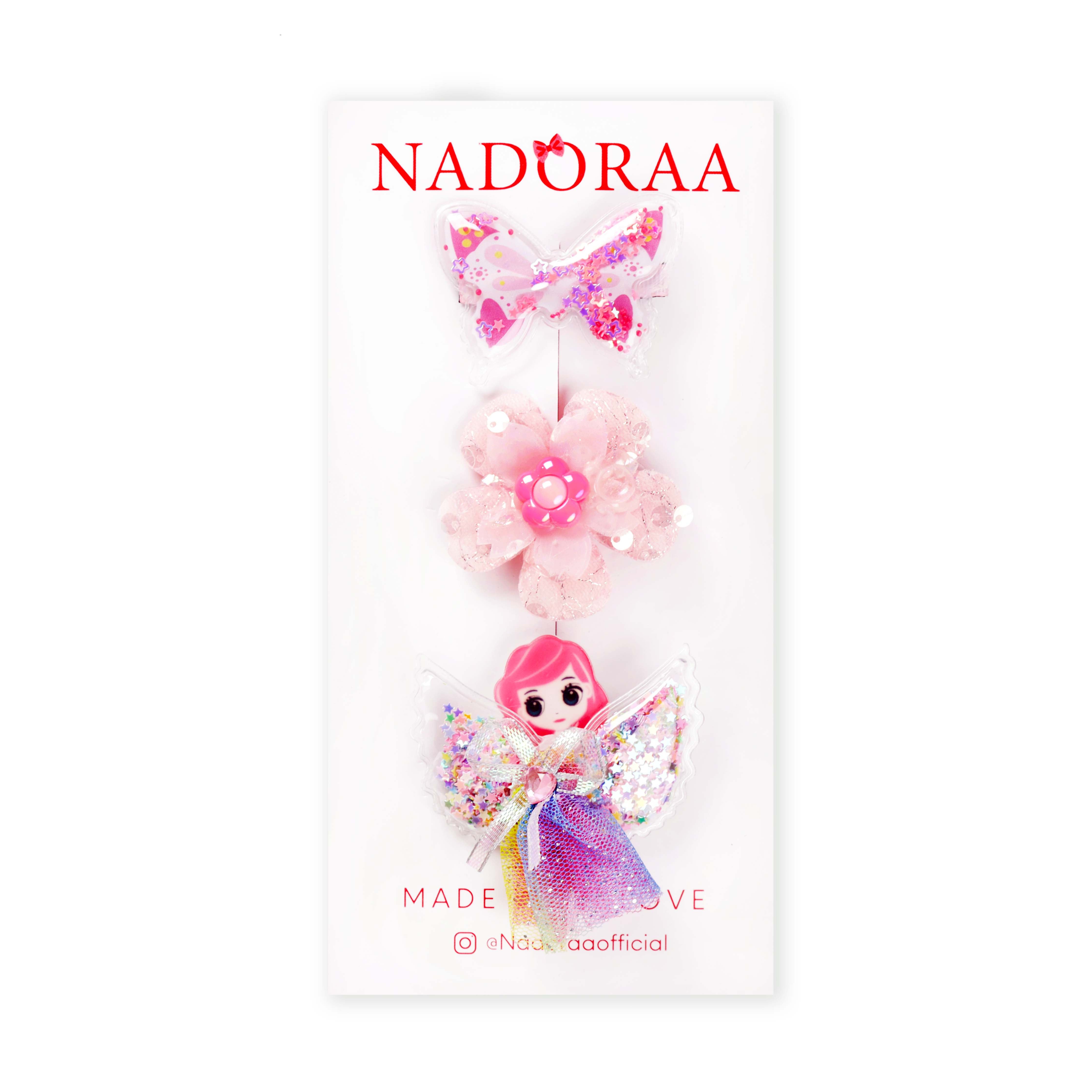Fairy Flowers Hairclips
