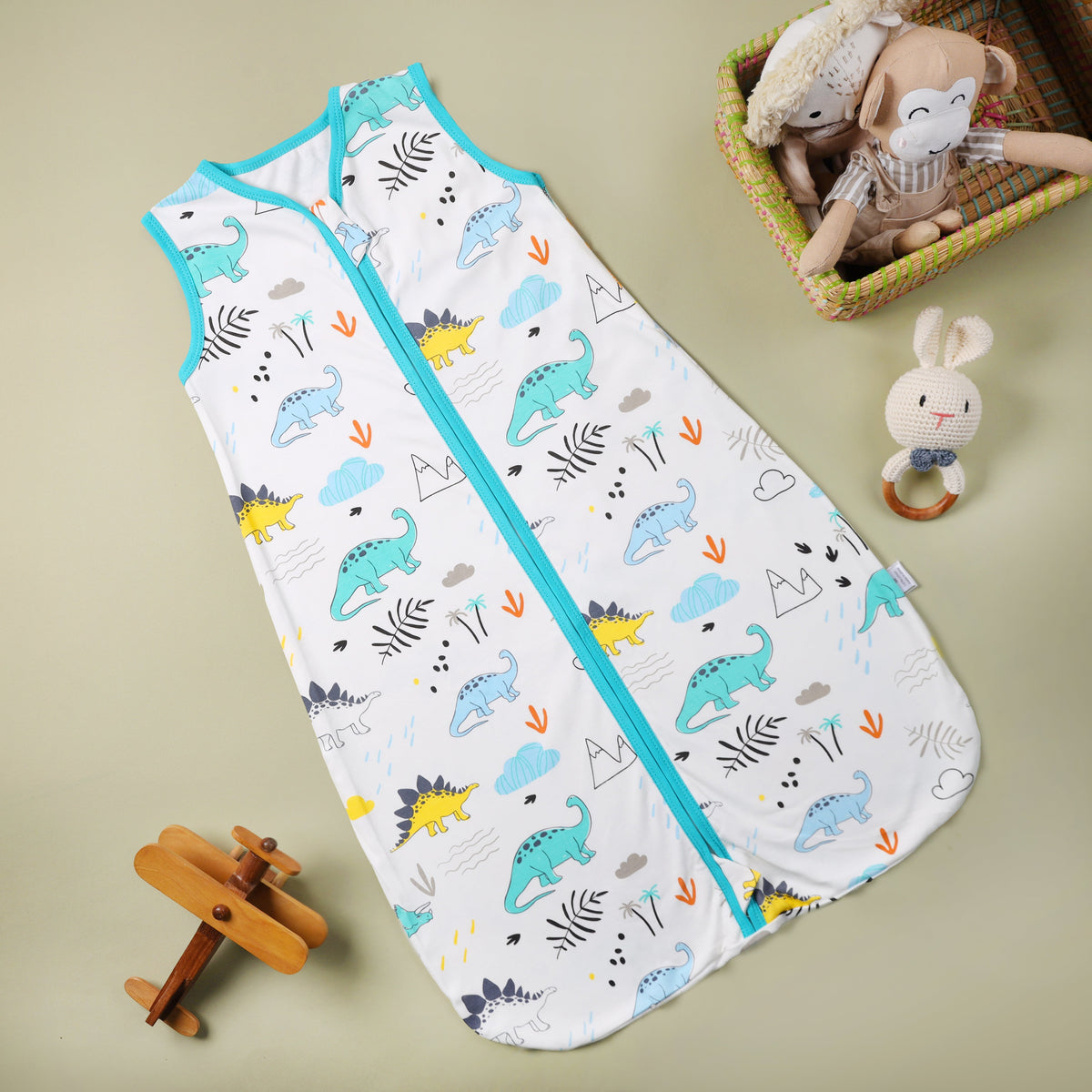 Dino Snuggler Baby Sleeping Sack