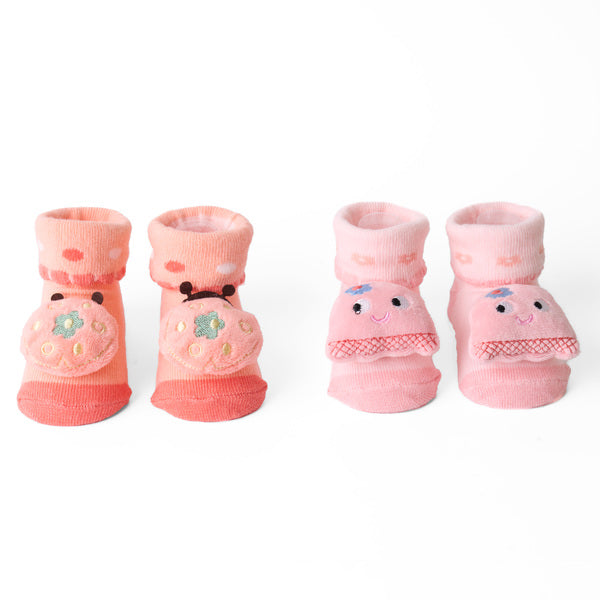 Octobugs 3d Baby Socks - Pack of 2