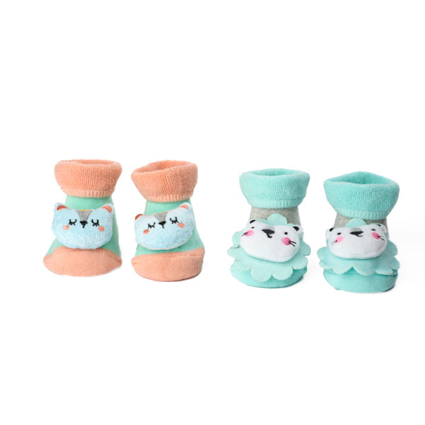 Cub Snuggles 3D Baby Socks - Pack of 2