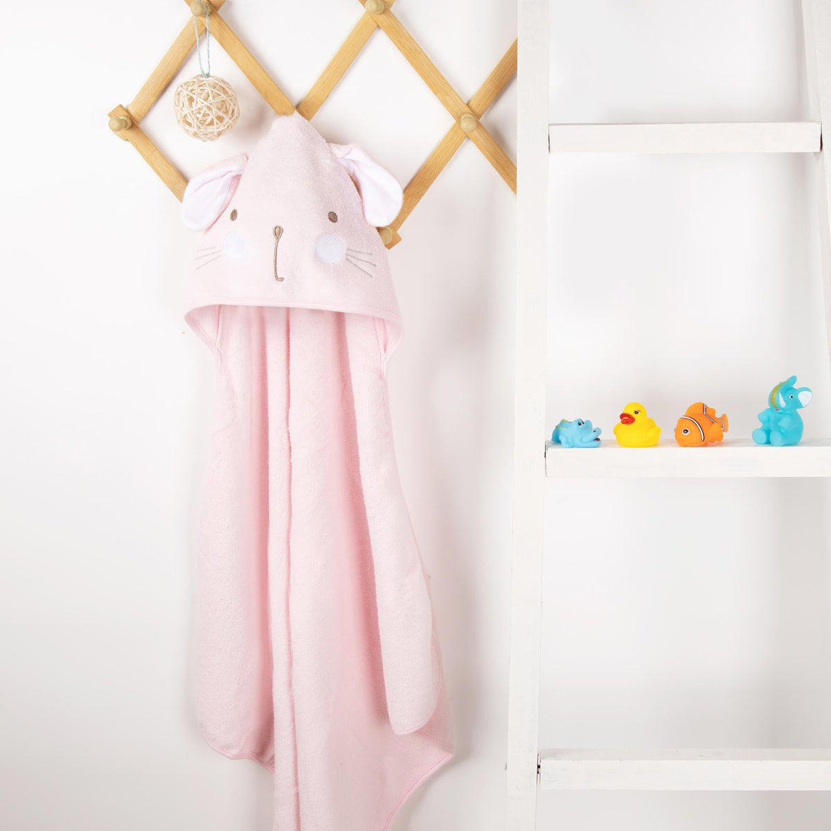 Cute Kitty Baby Hooded Towel