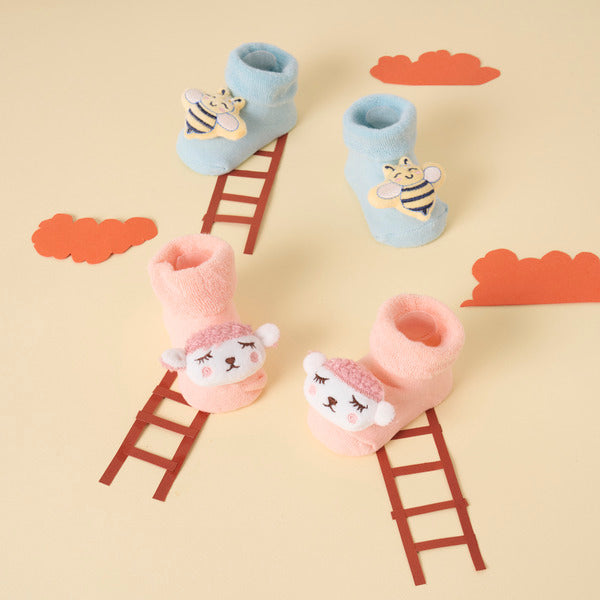 Baa Baa Bee 3D Baby Socks