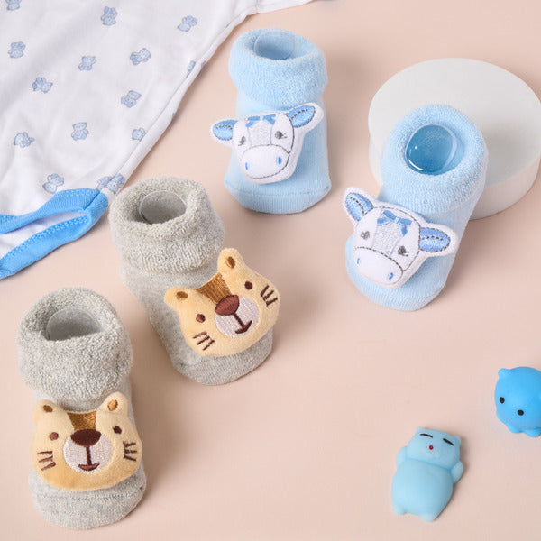 Paw and Hoof 3D Baby Socks - Pack of 2