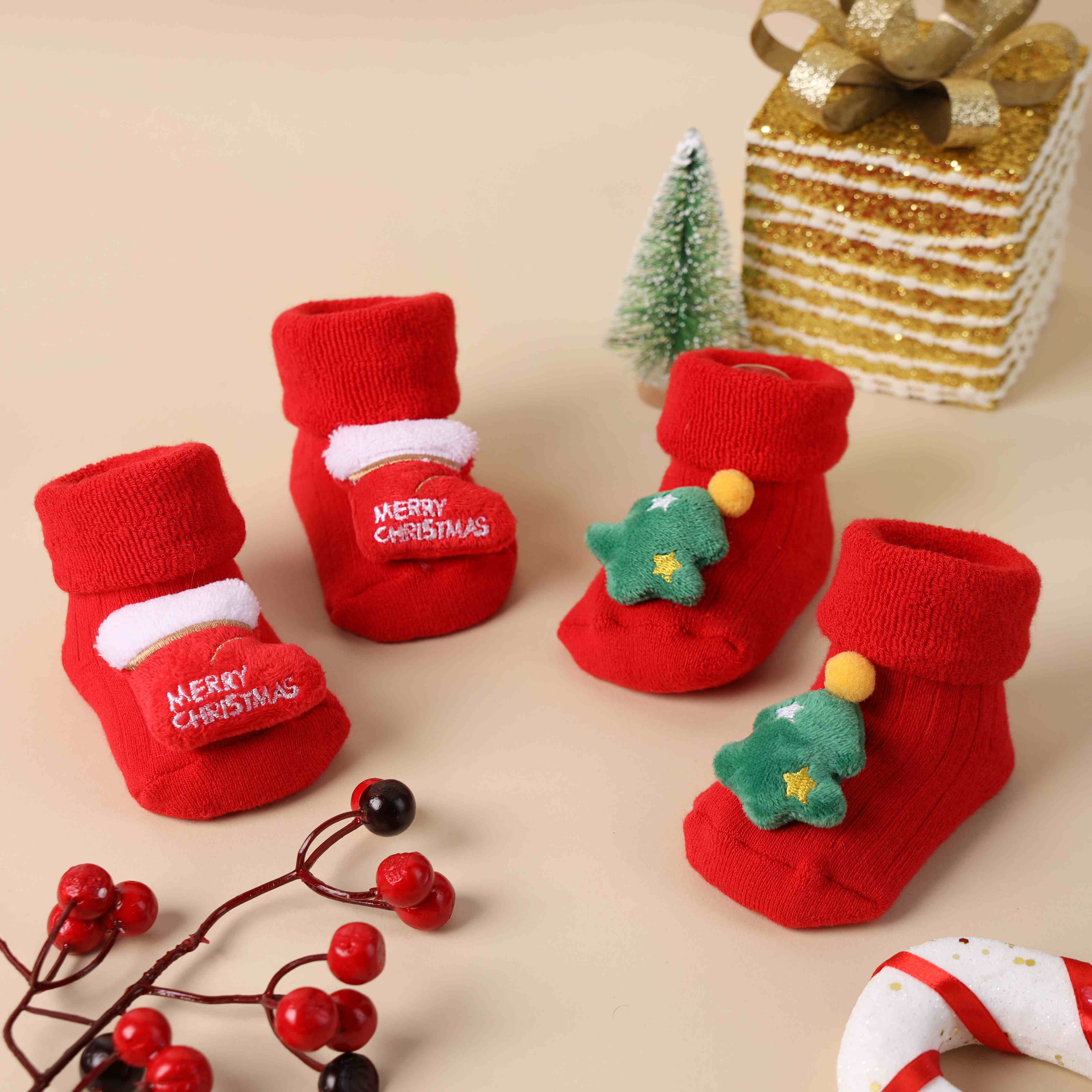 Winter Wonderland 3D Baby Socks - Pack of 2