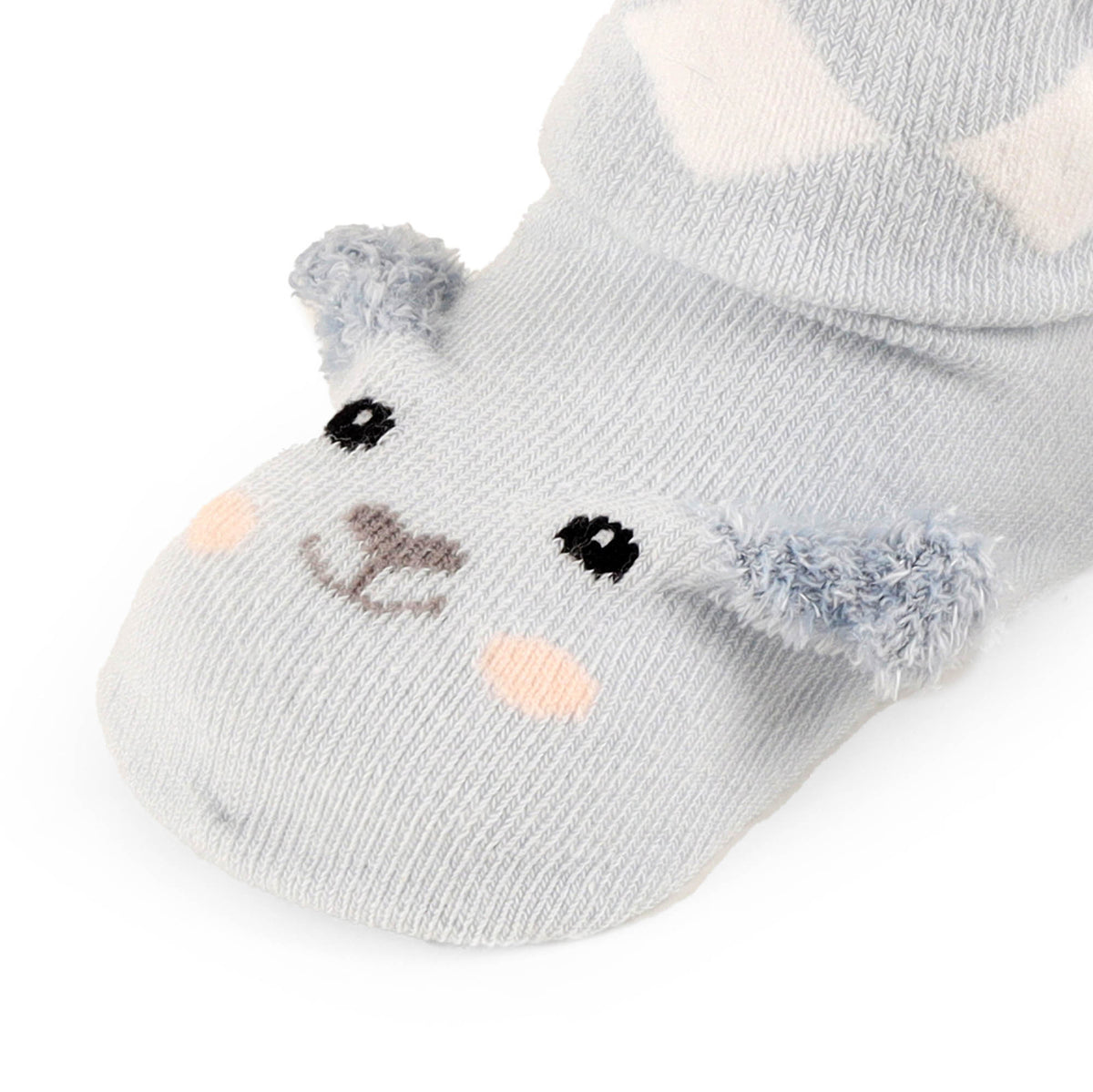 Little Piggies Yellow and Sky Blue Baby Socks (Pack of 2)