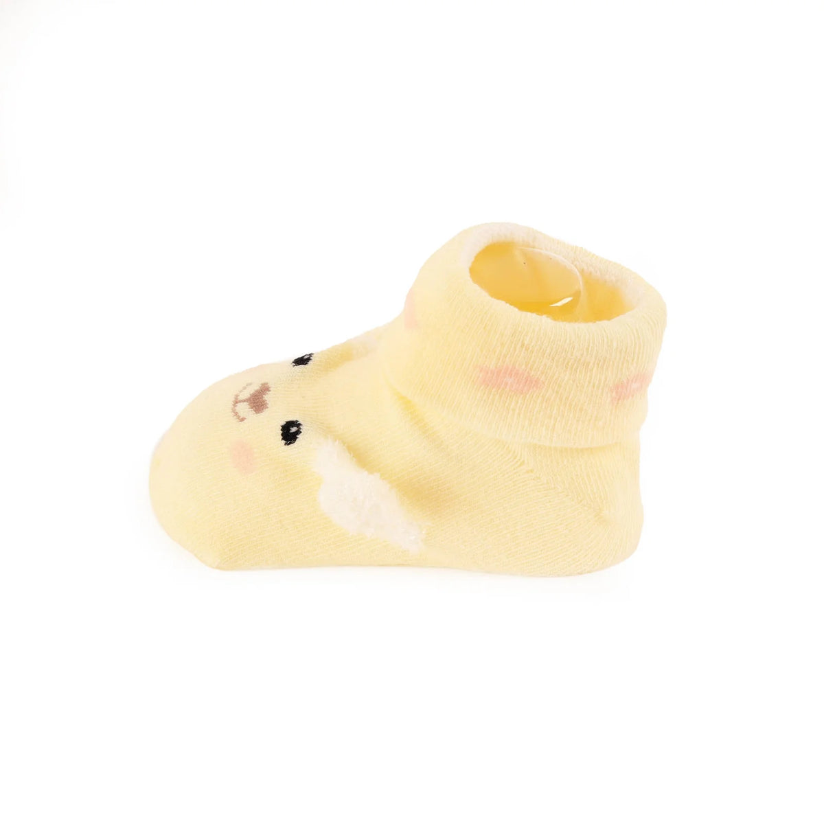 Little Piggies Yellow and Sky Blue Baby Socks (Pack of 2)