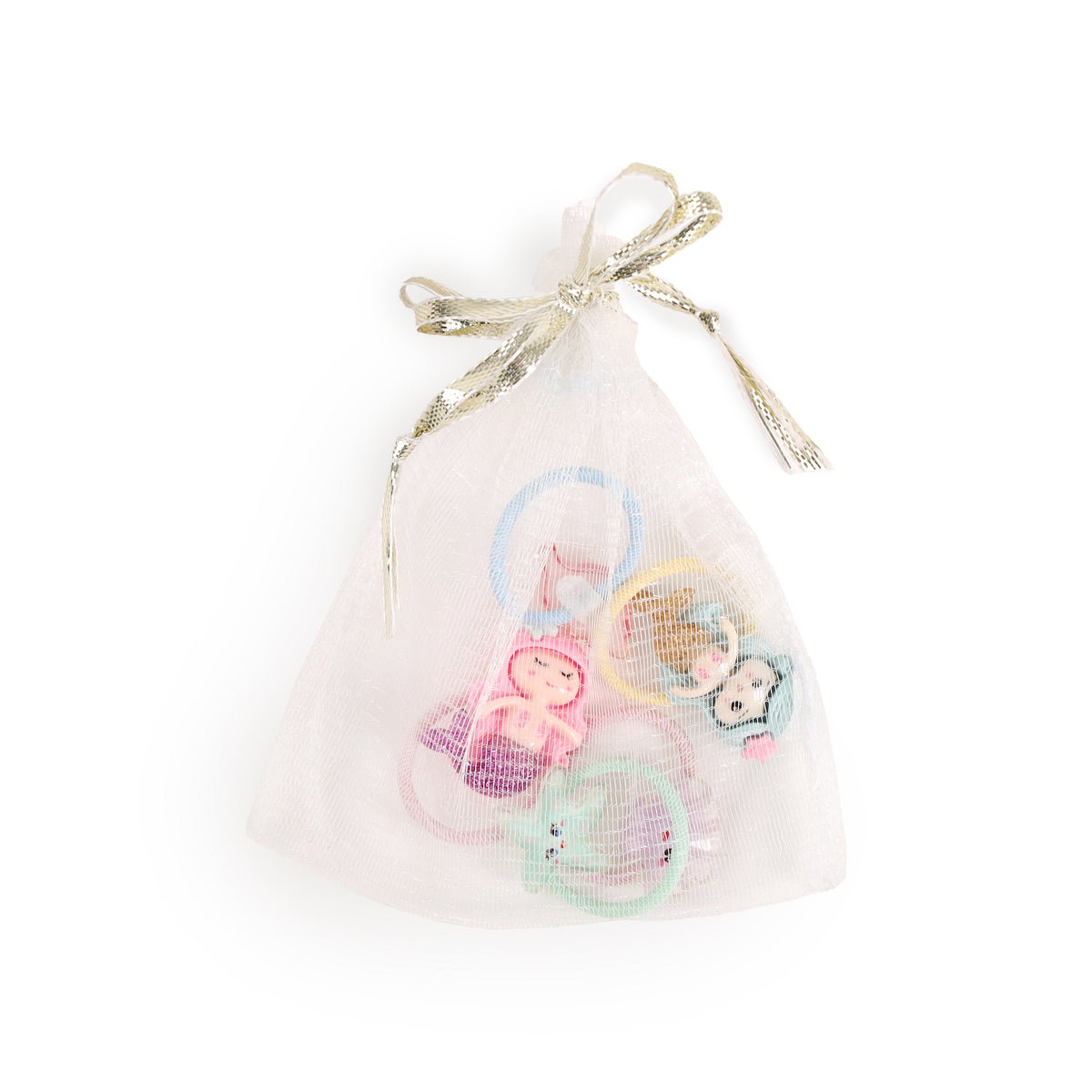 Coral Mermaid Rubberbands
