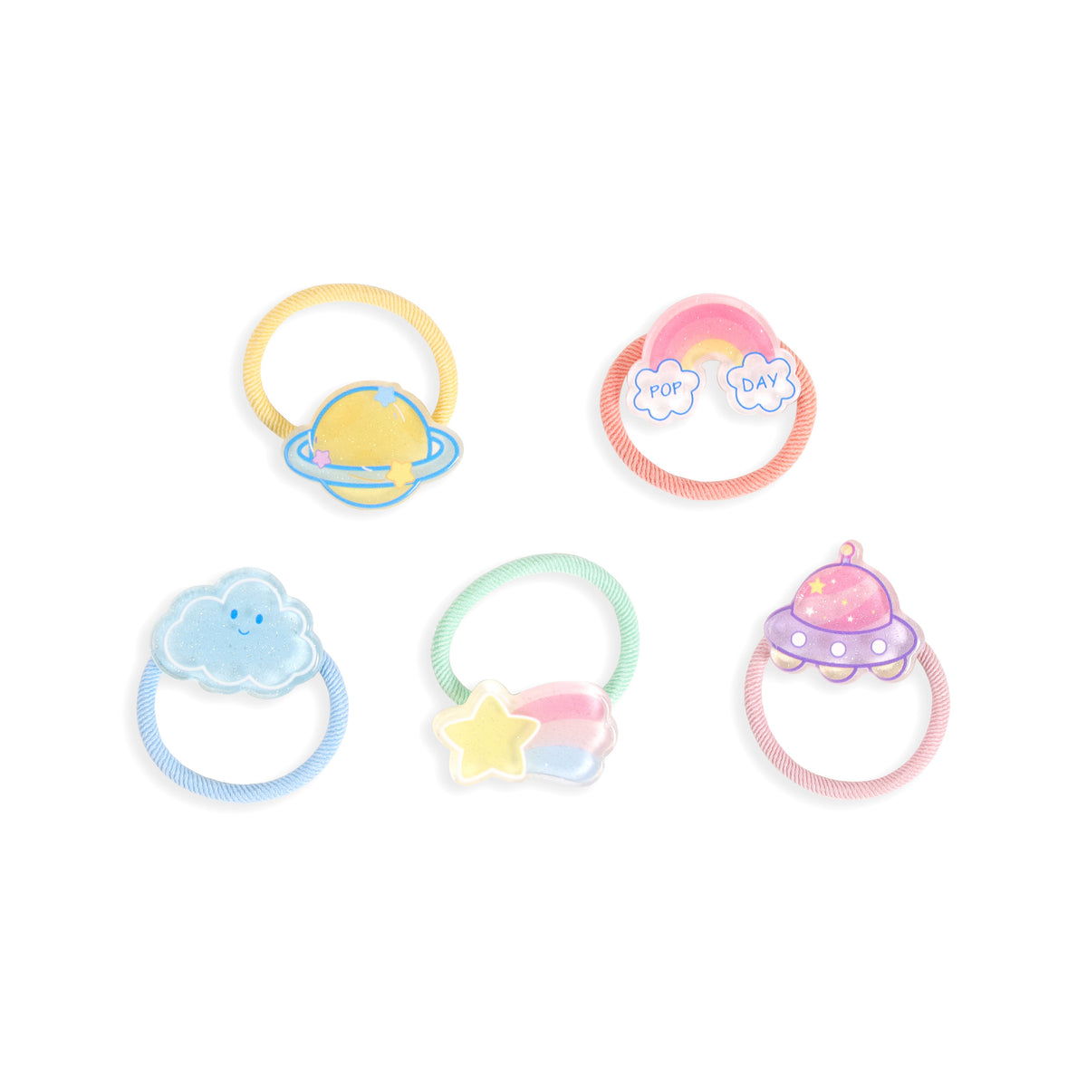 Galaxy Loops Baby Rubberbands (Pack of 5)