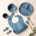 Blue MunchMate Baby Mealtime Set