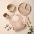 Cream MunchMate Baby Mealtime Set