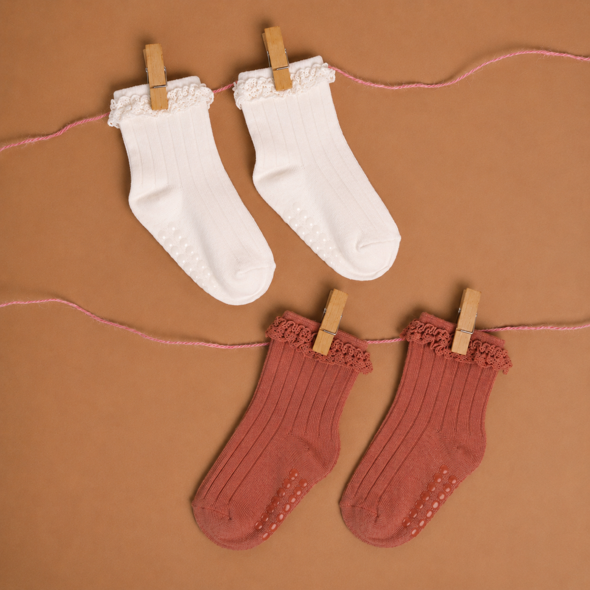 Princess Frills Baby Socks (Pack of 2)
