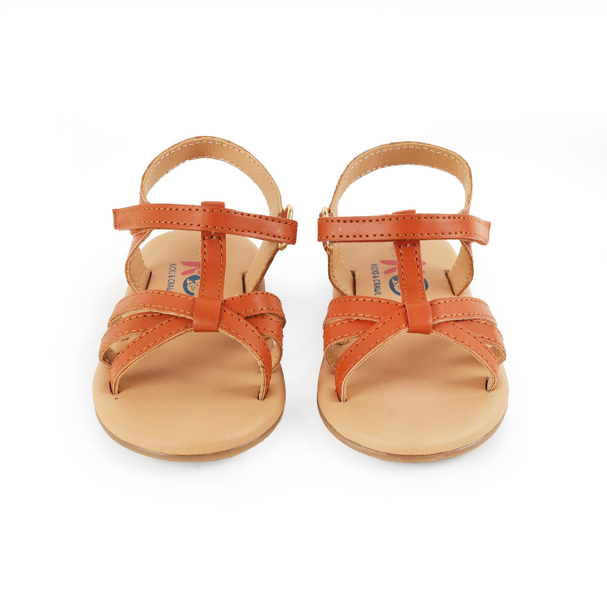 Dreamy Bliss Tan Baby Sandals