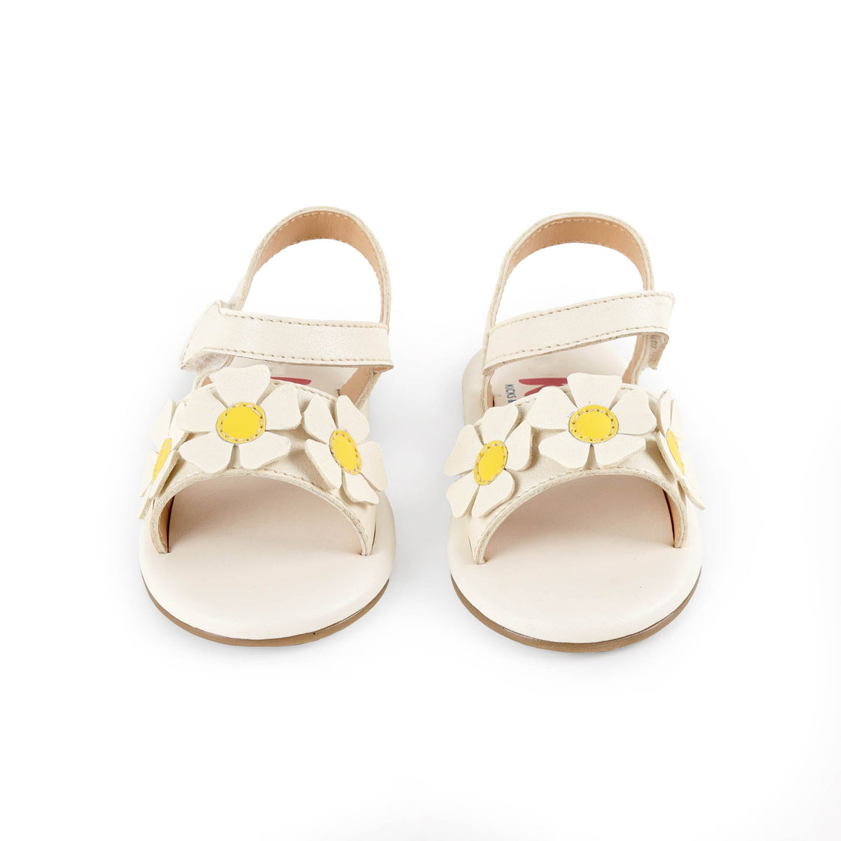 White Petal Pretties Baby Sandals