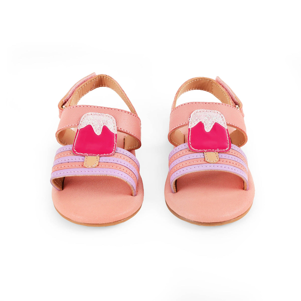 Hot Pink Candy Land Baby Sandals