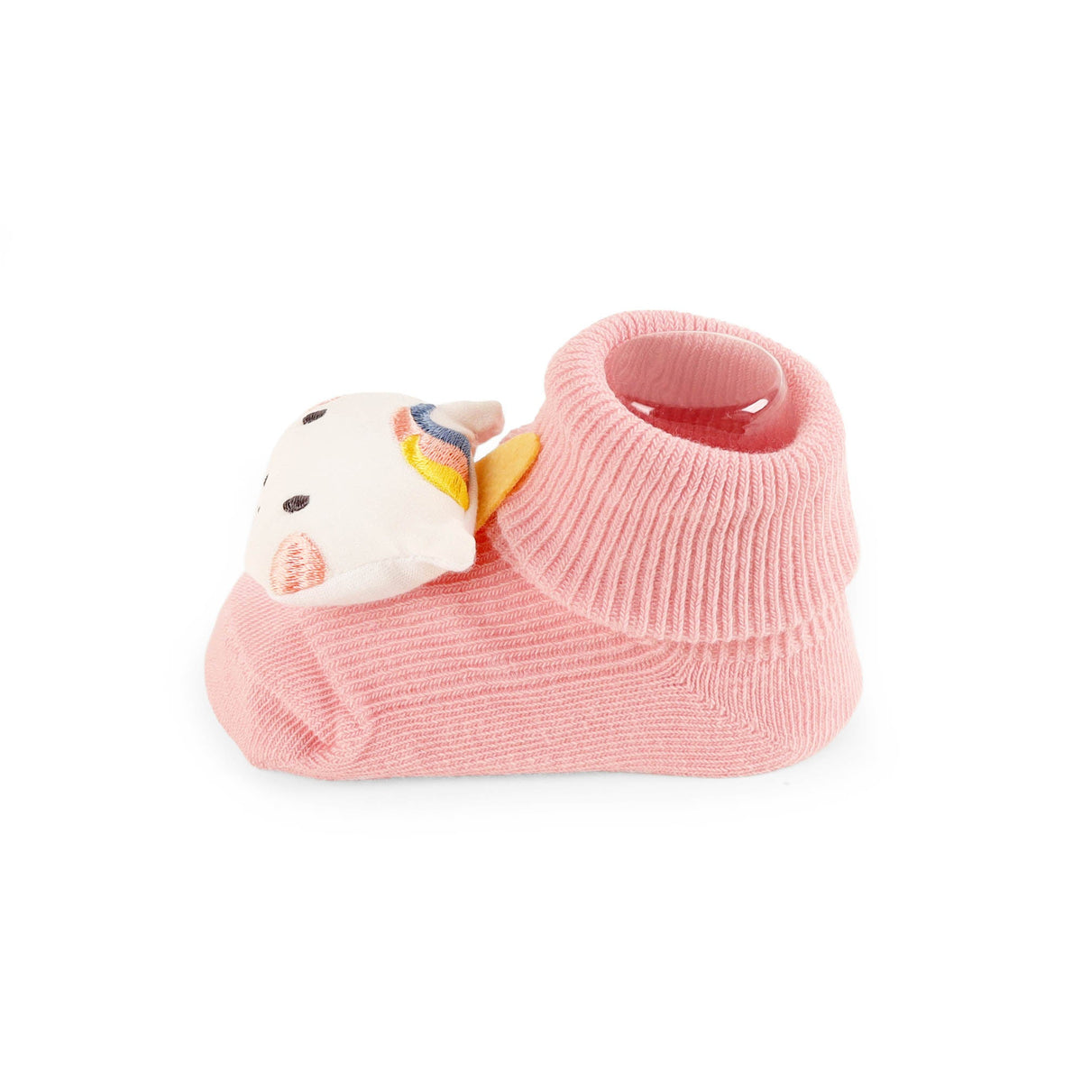 Unicorn and Bear 3D Baby Socks (Pack of 2)