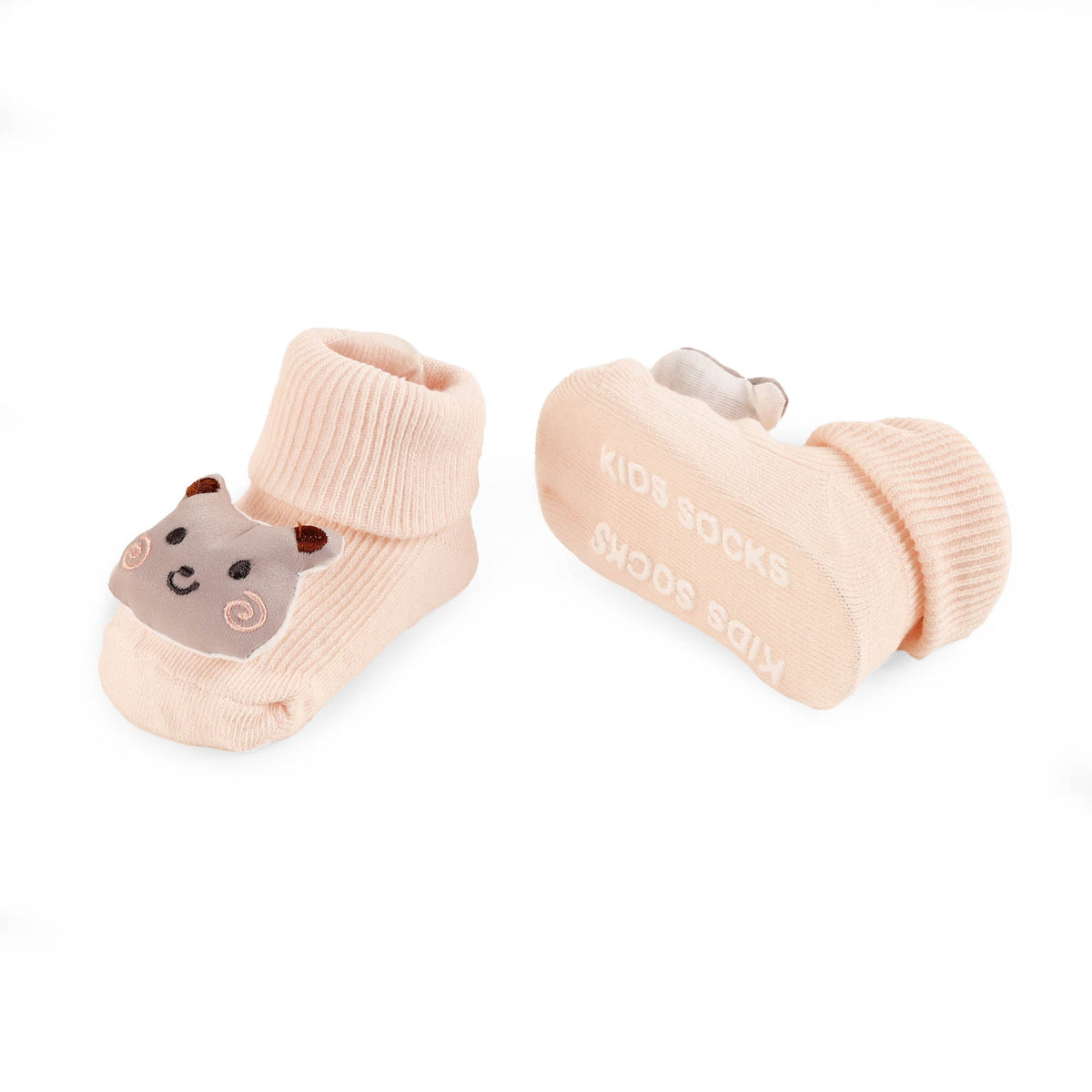 Unicorn and Bear 3D Baby Socks (Pack of 2)