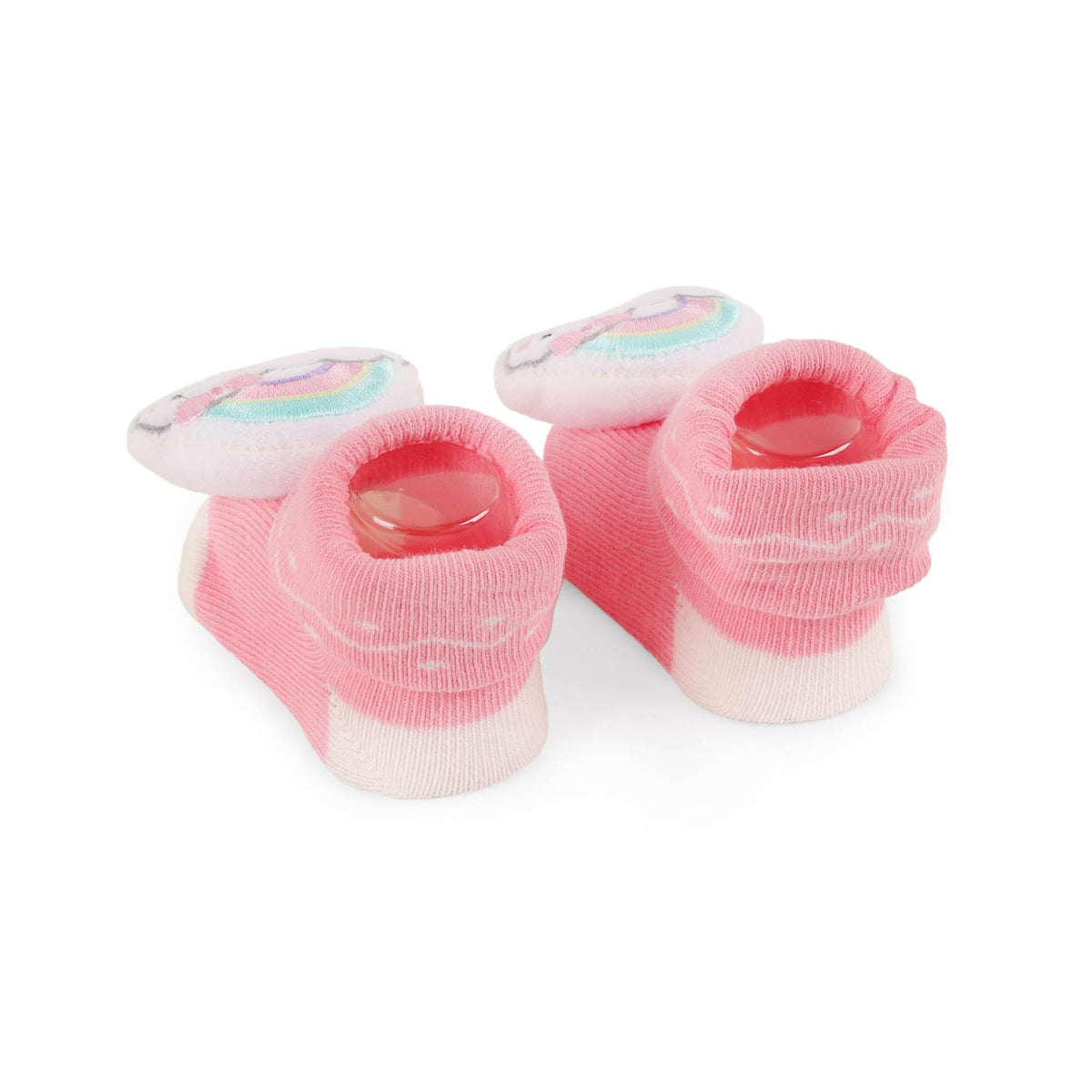 Unicorn rainbow Bliss 3D Baby Socks - Pack of 2