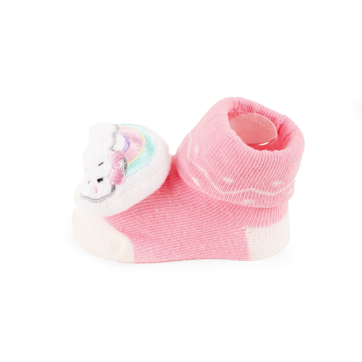 Unicorn rainbow Bliss 3D Baby Socks - Pack of 2