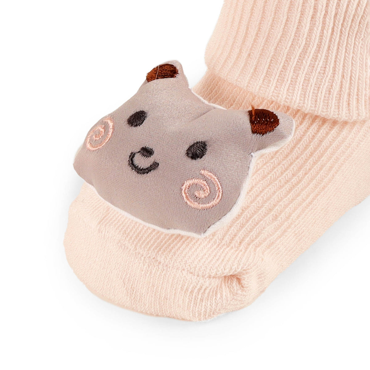 Unicorn and Bear 3D Baby Socks (Pack of 2)