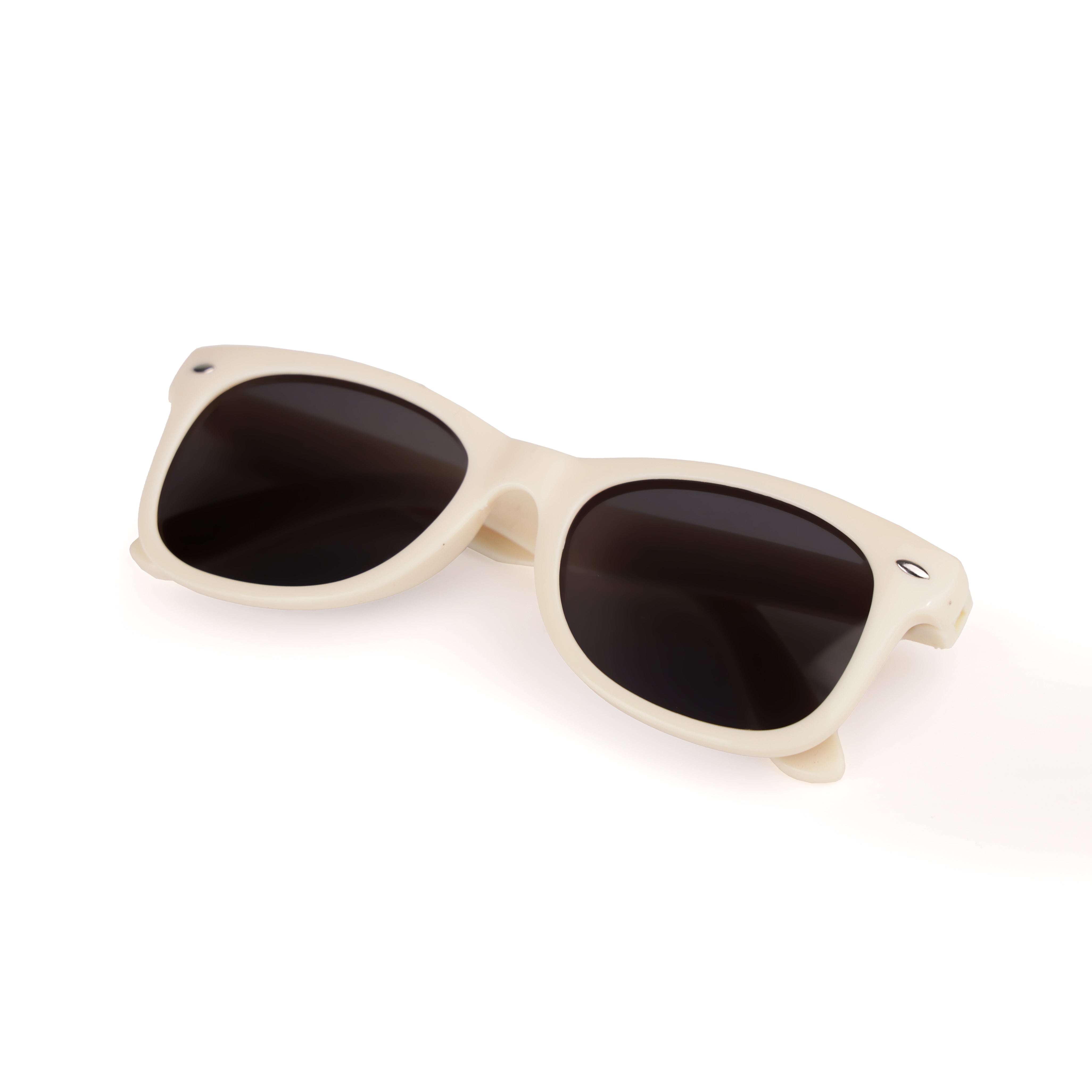 Sunny Square Sunglasses - White