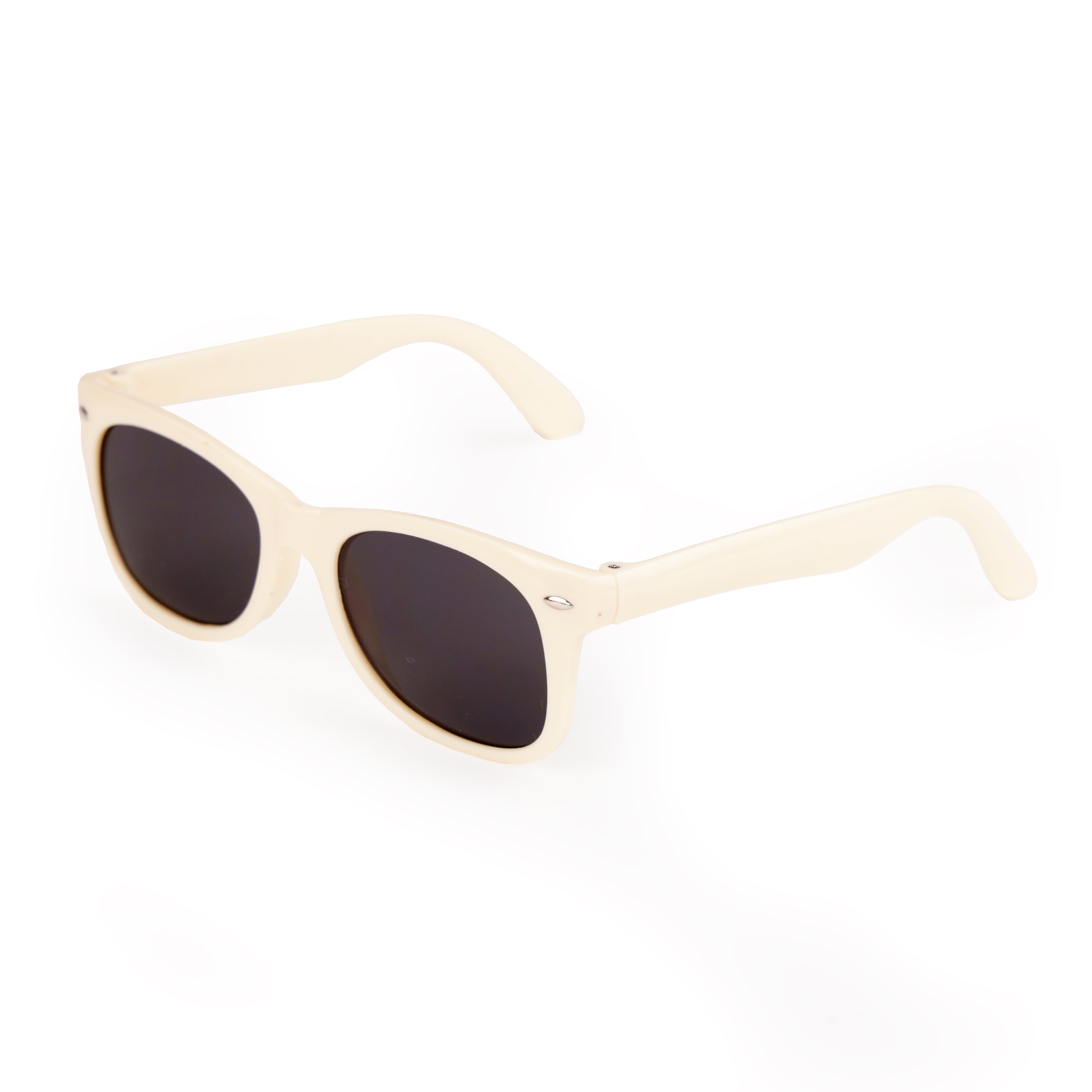 Sunny Square Sunglasses - White
