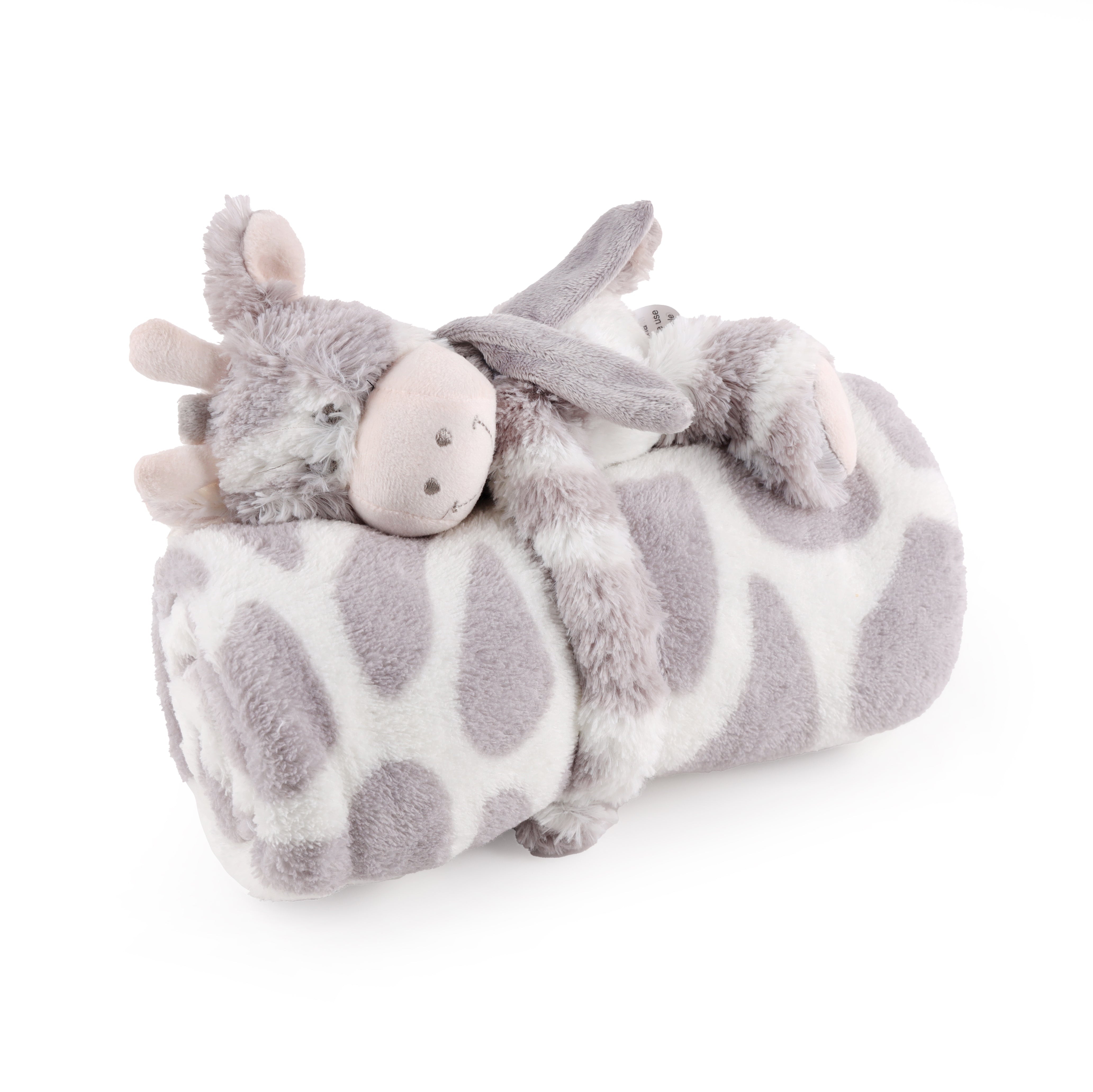 Tall Giraffe Toy Baby Blanket
