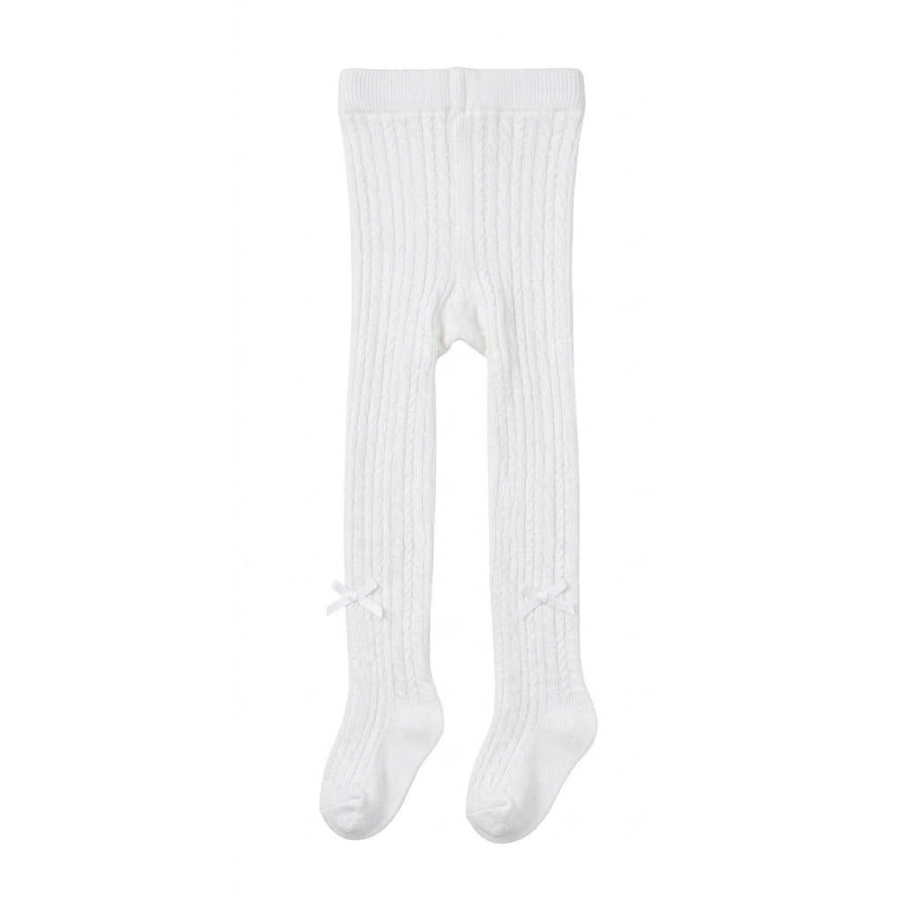 White Baby Bow Stockings
