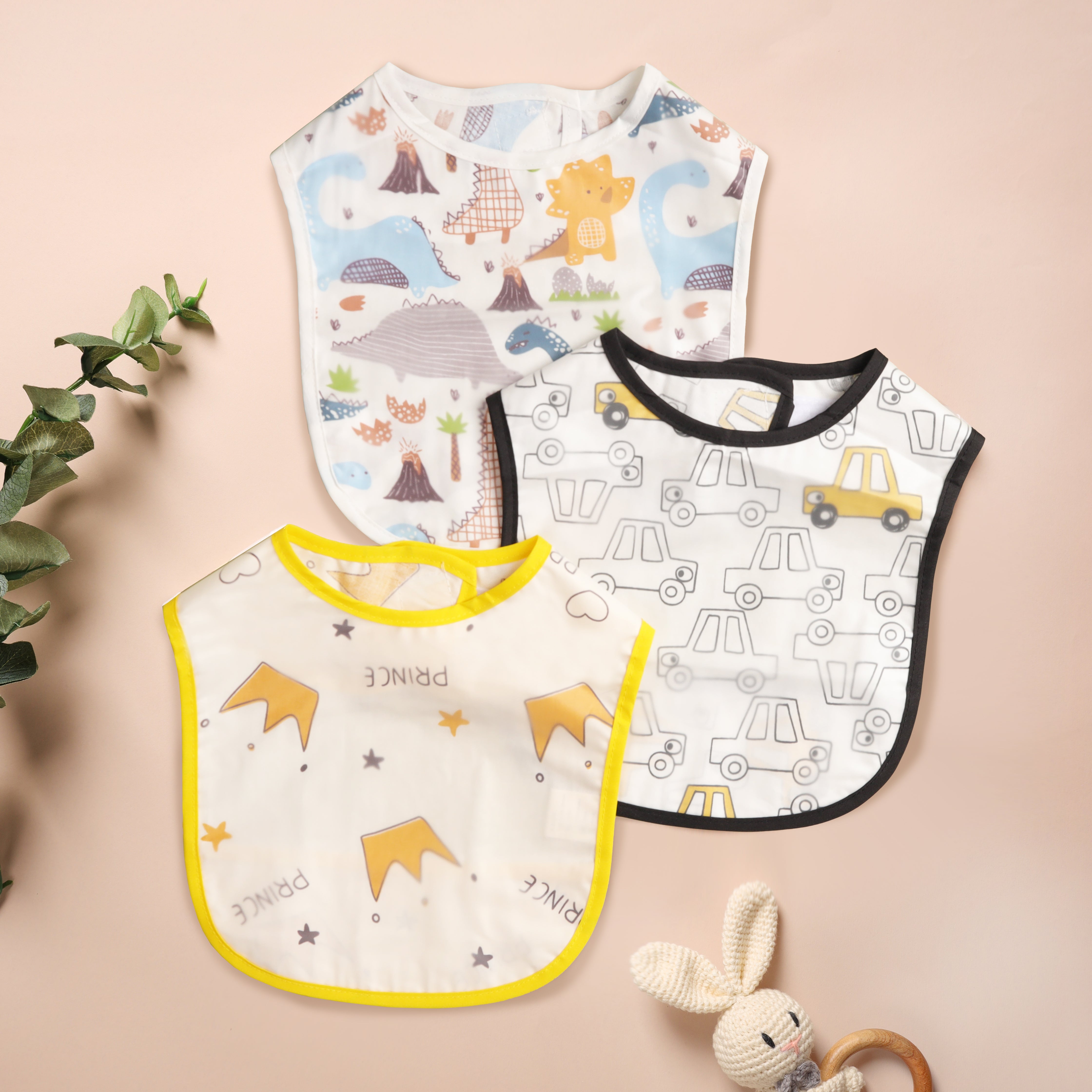 Boys n Drool Plastic Bibs