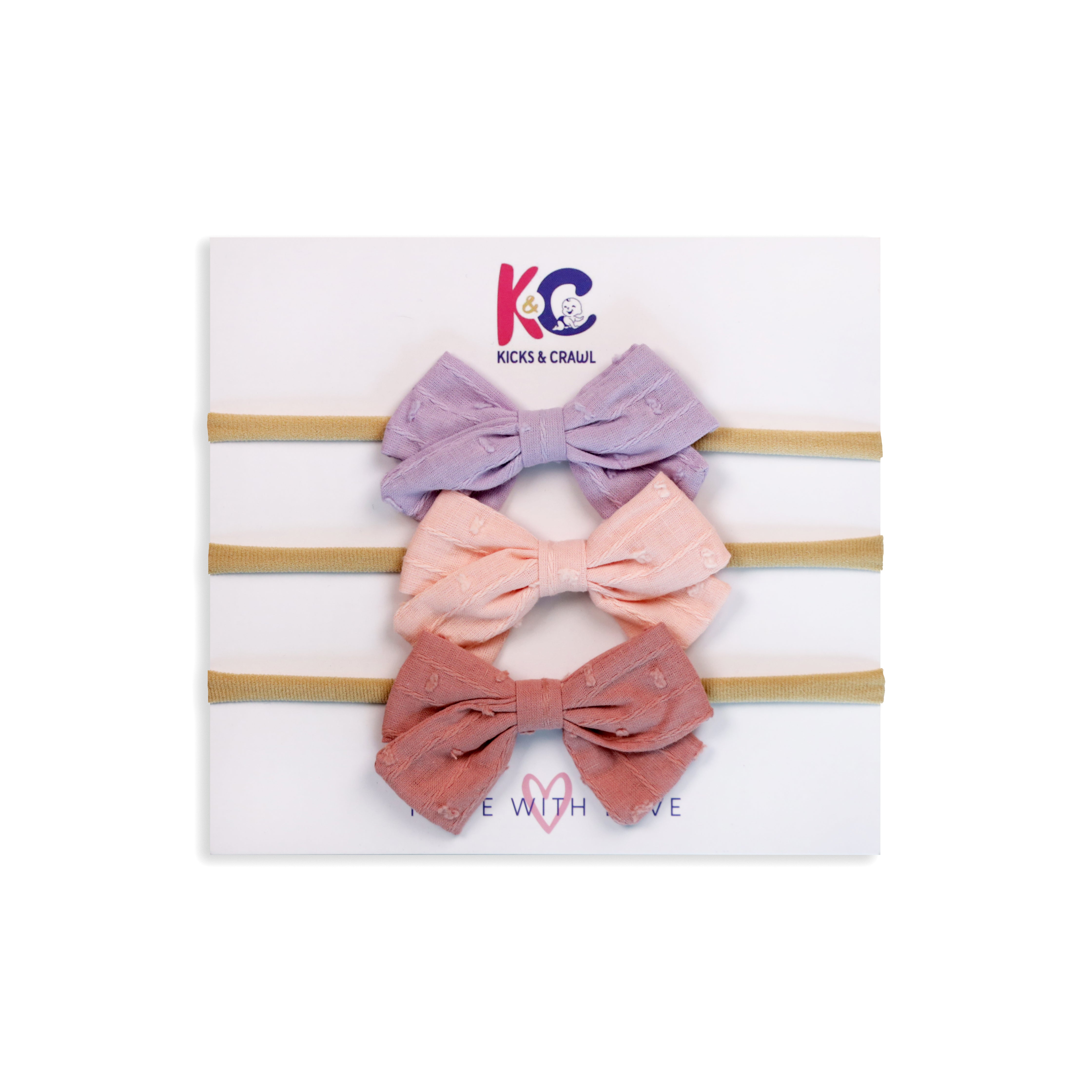 Cuddle Bow Headbands (Pack of 3)