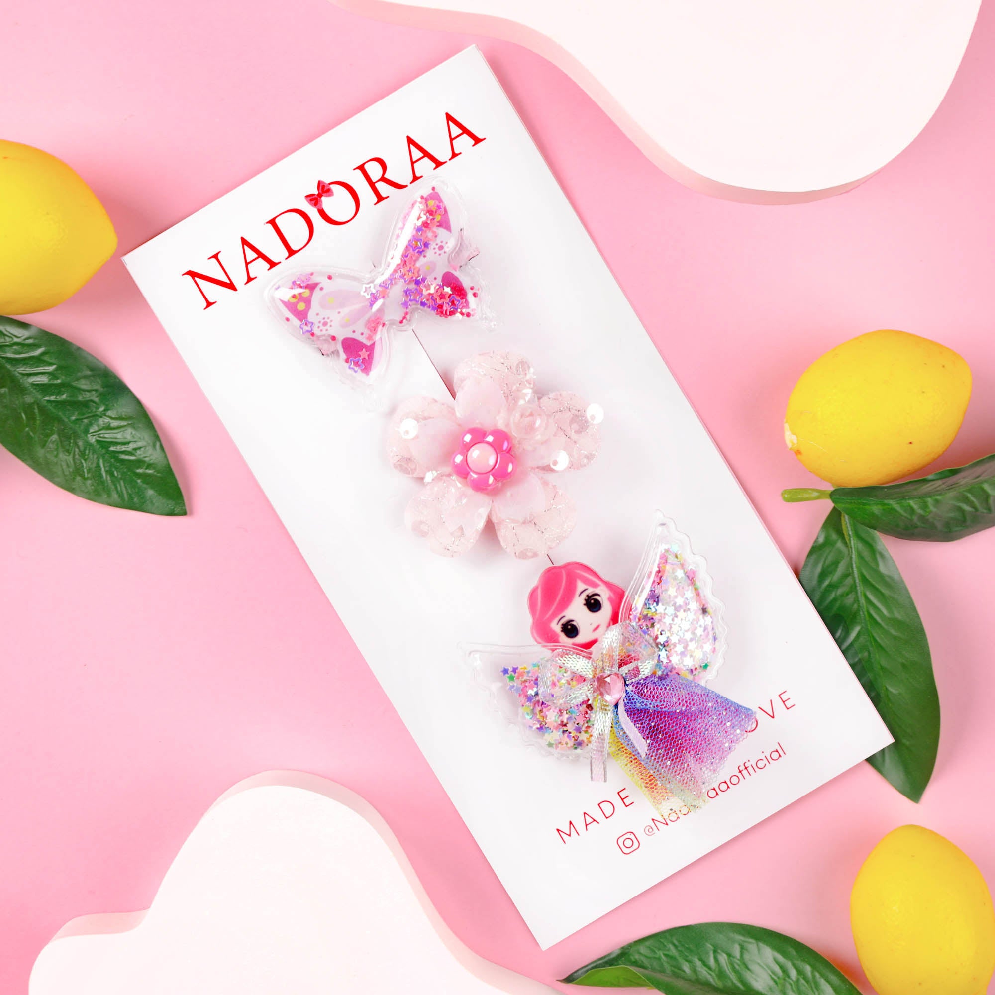 Fairy Flowers Hairclips