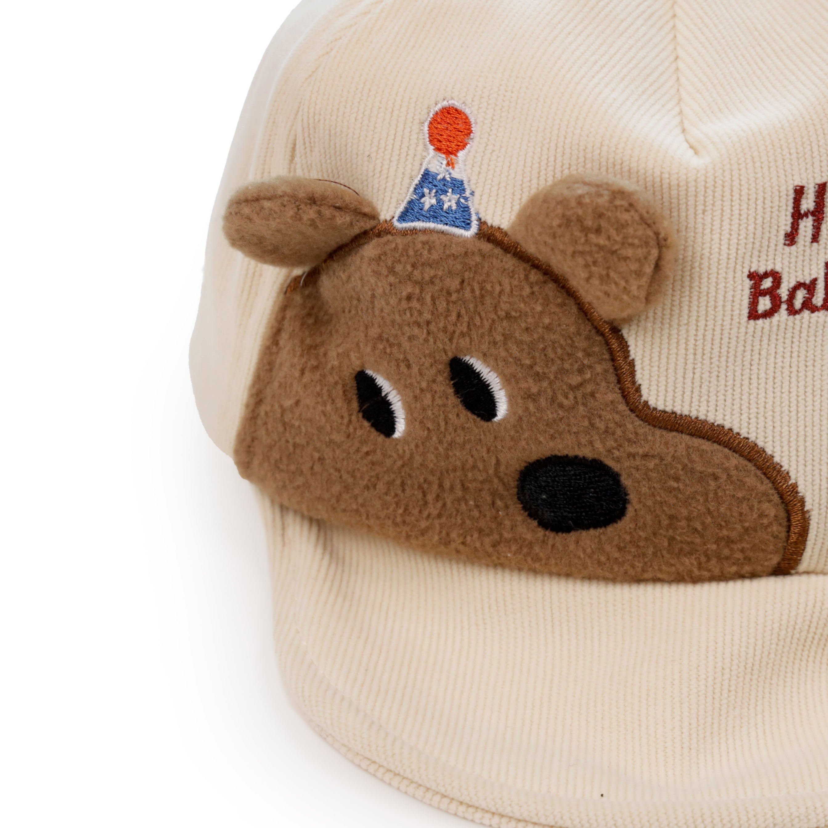 Beary Cute Cap - Cream
