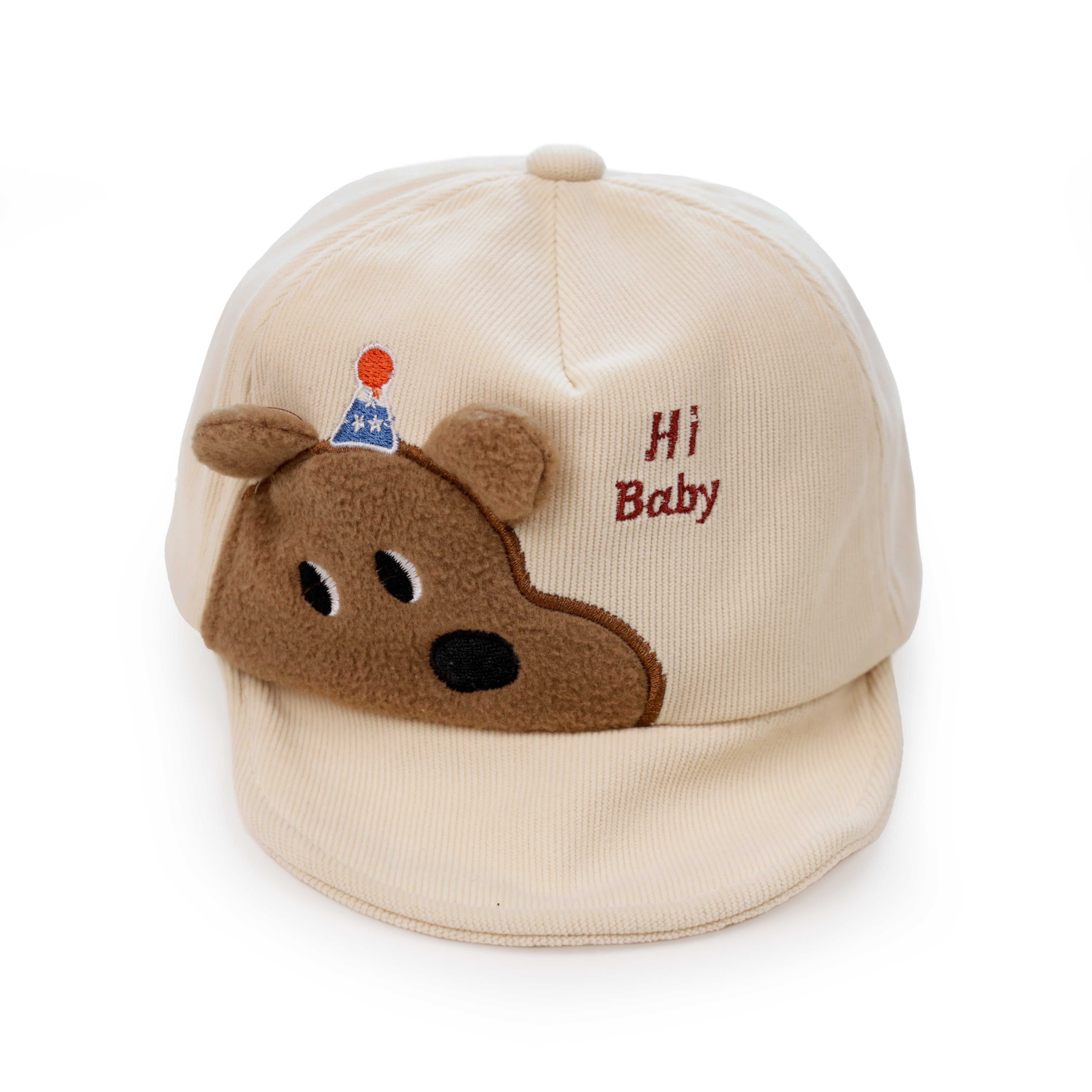 Beary Cute Cap - Cream