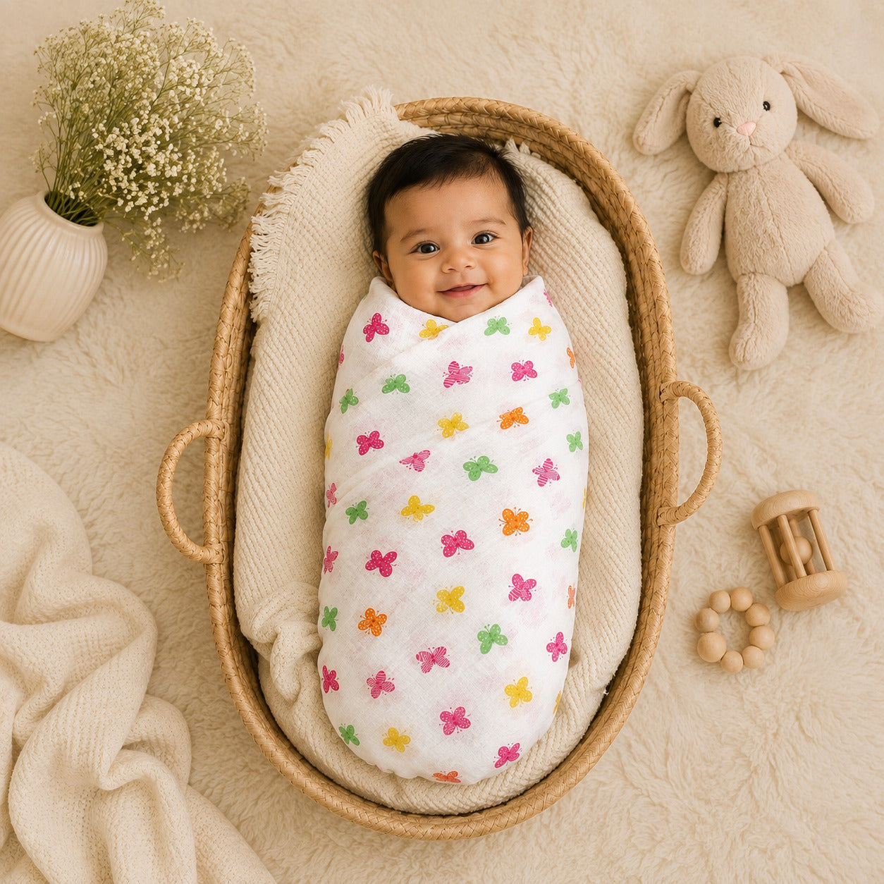 Beautiful Butterfly Swaddle