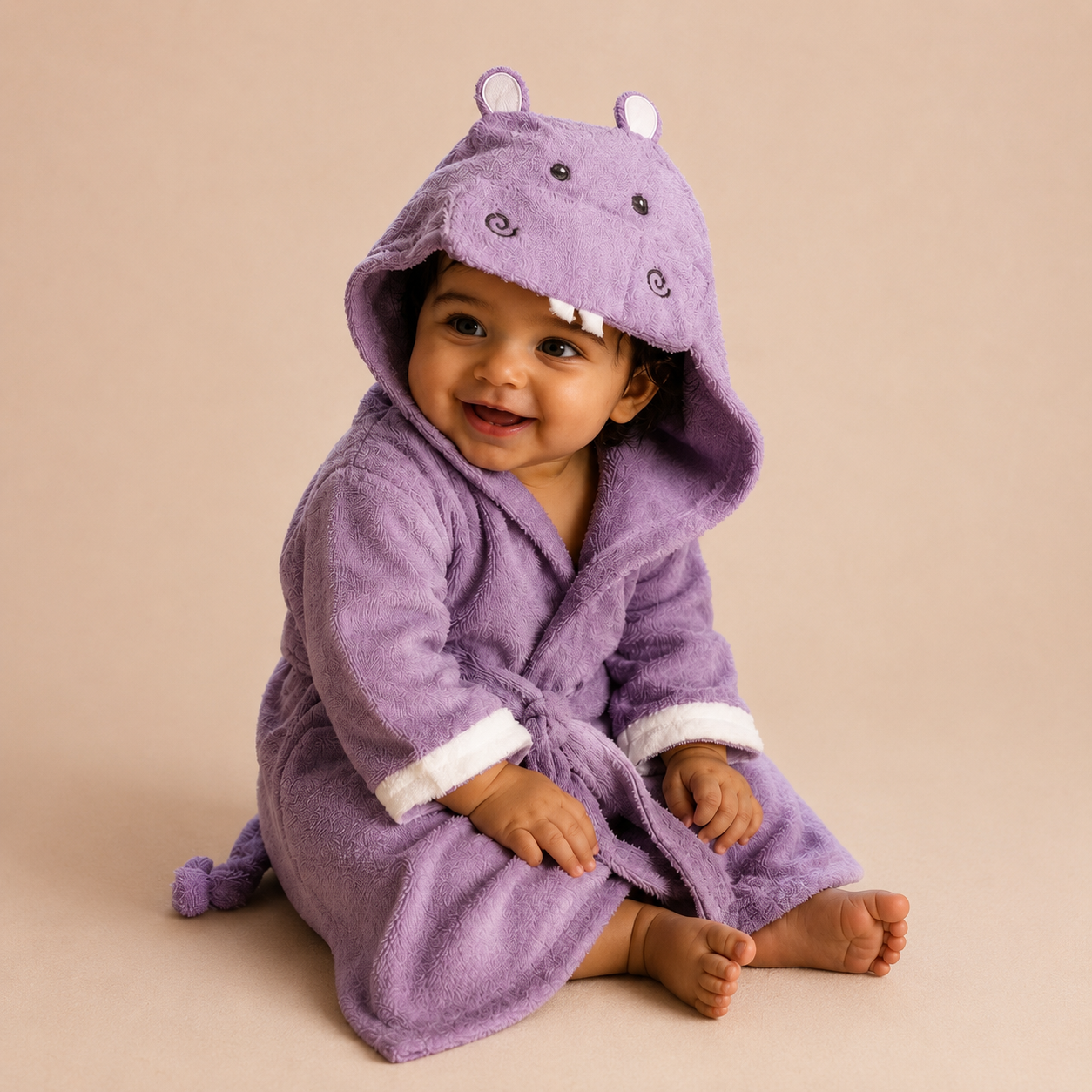 Baby Rhino Bathrobe