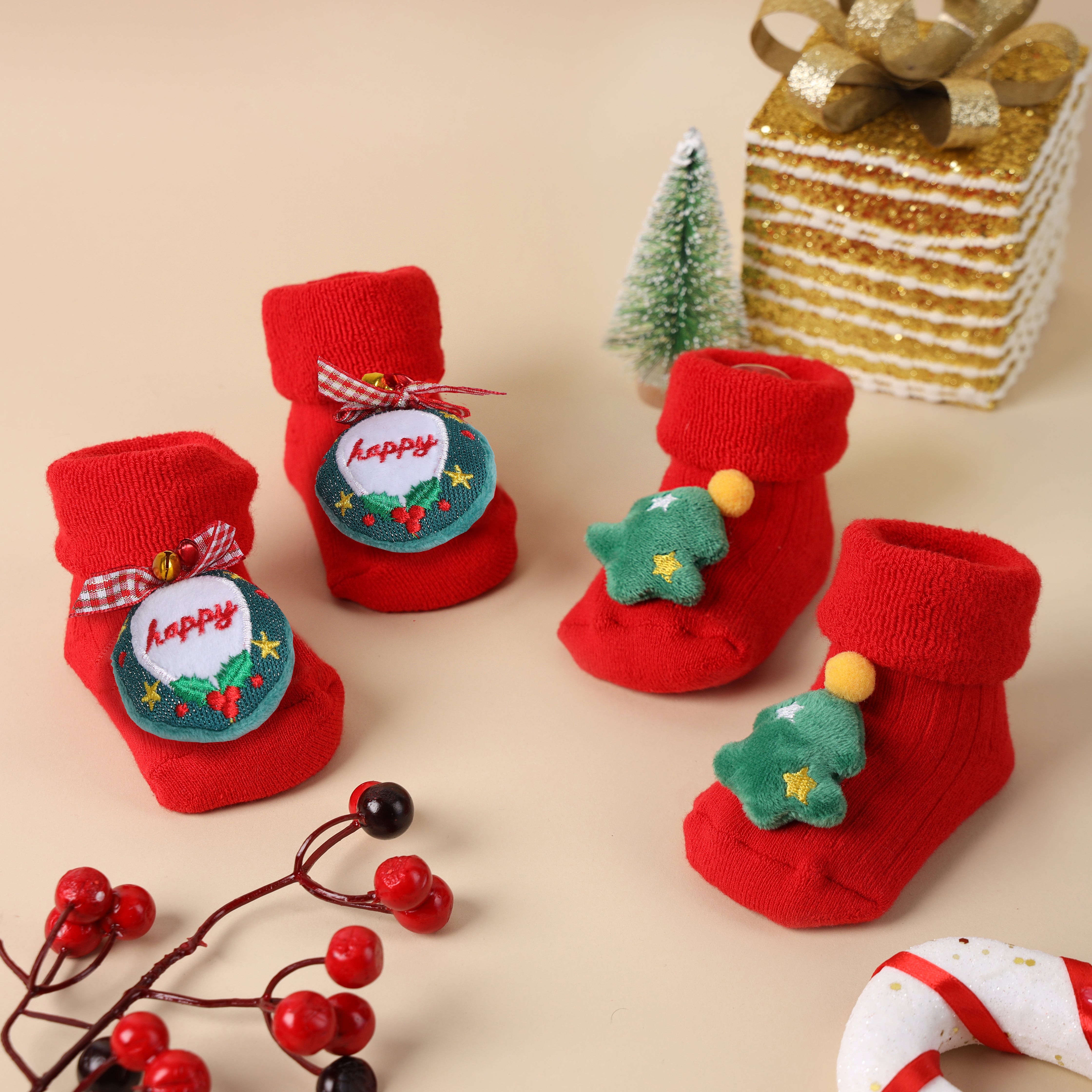 Christmas Baby Socks 