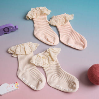Dainty Darlings Baby Frill Socks (Pack of 2)