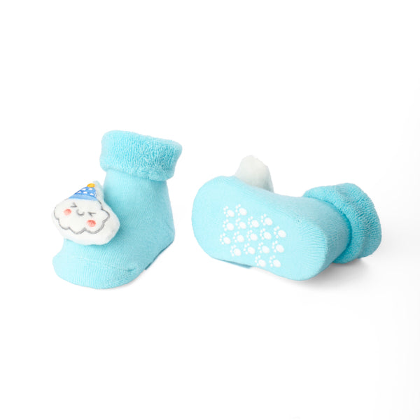 Monkey Friends 3D Baby Socks - Pack of 2