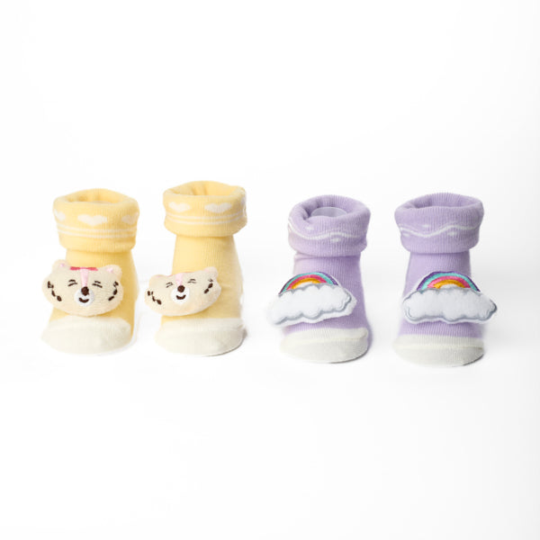 Cloud cub 3D Baby socks pack of 2