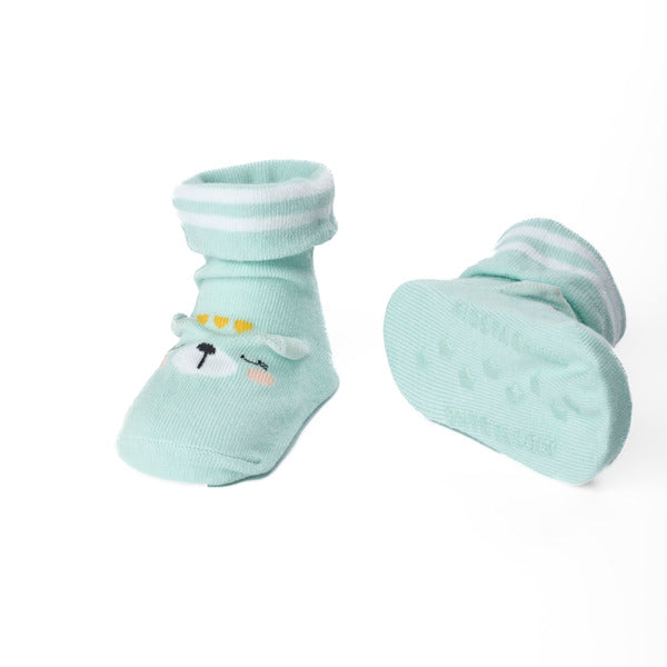 Chick Cubs Flat Baby Socks - Pack of 2