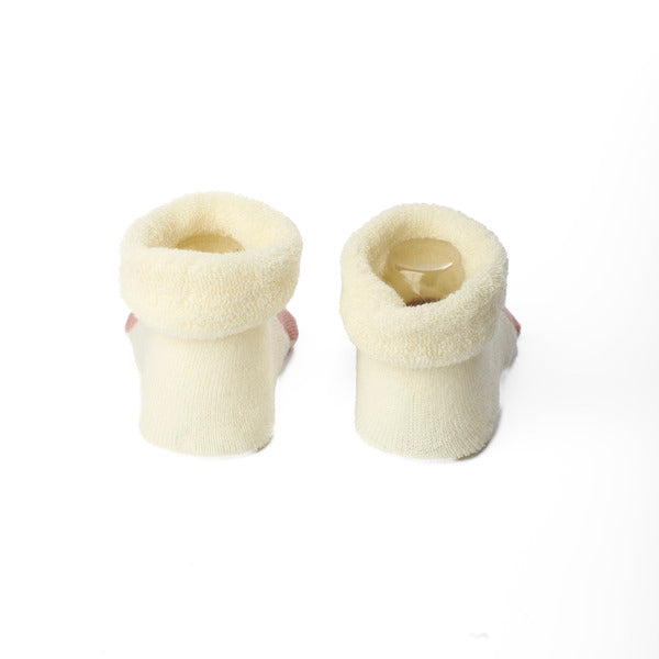 Cute Animals Flat Baby Socks - Pack of 2