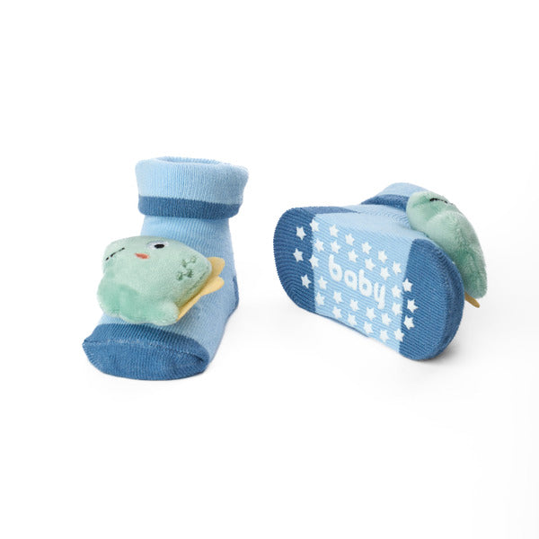 Jurrasic Roars 3d Baby Socks - Pack of 2