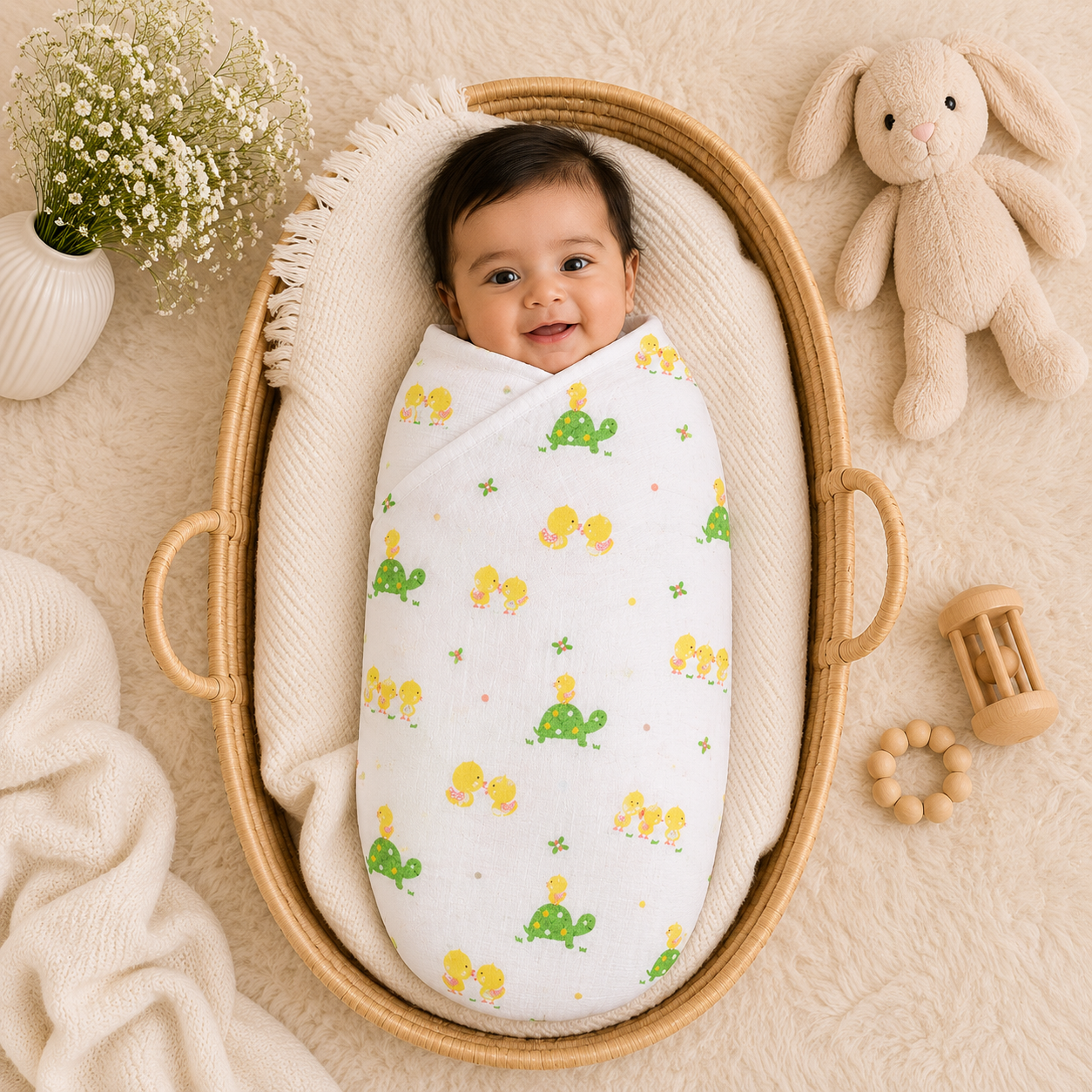 Duckling Hugs Swaddle