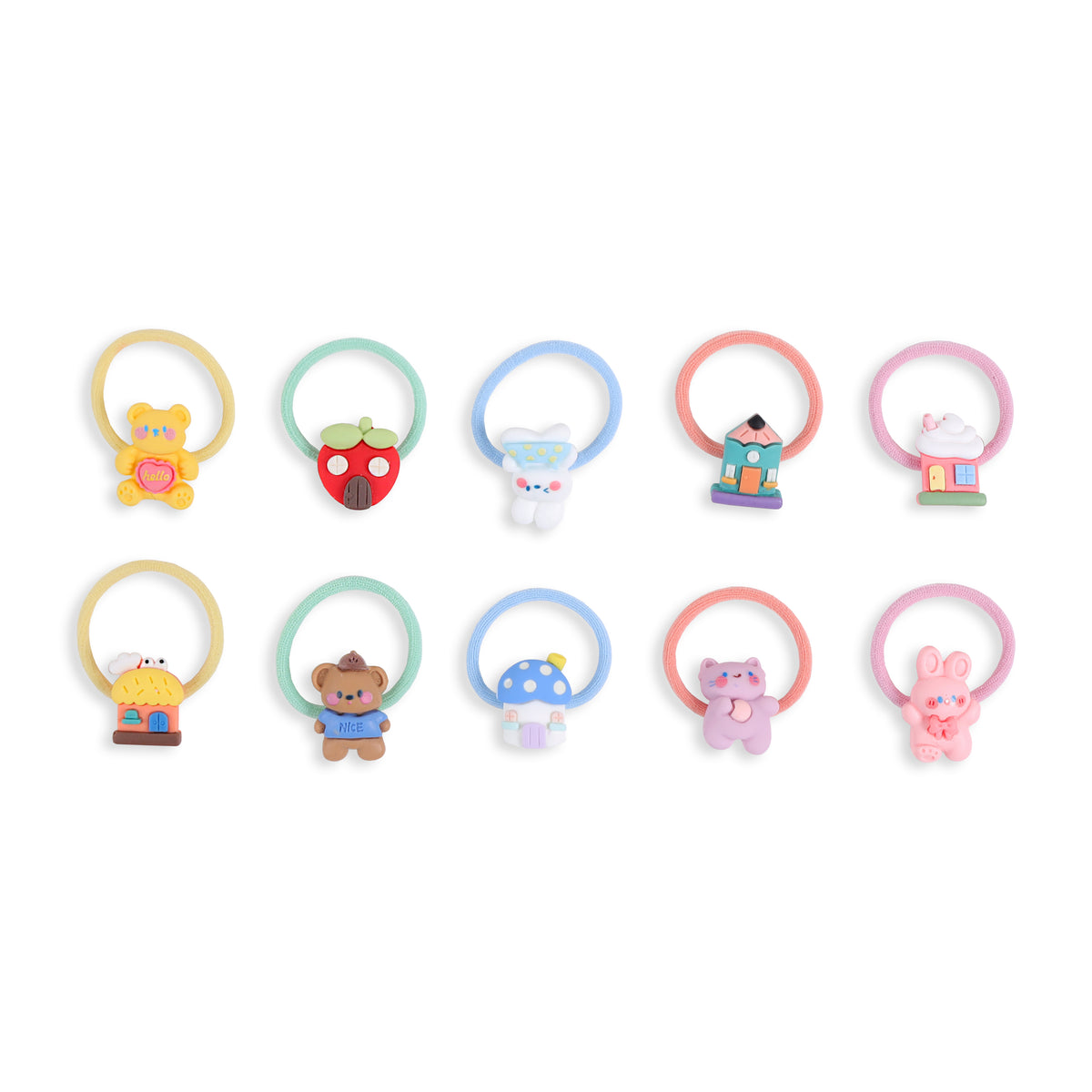 Gentle Hair Rubber Bands For Toddlers