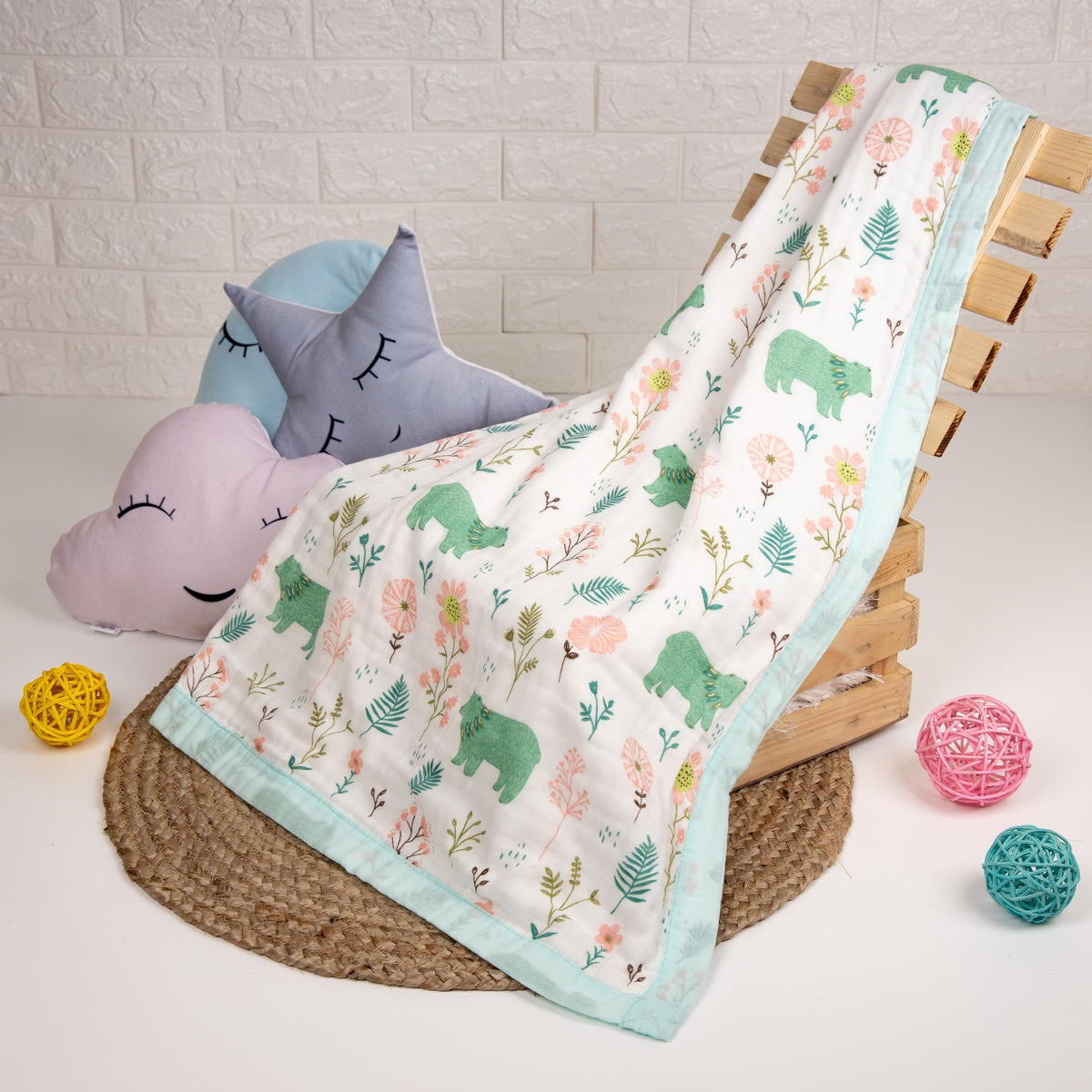 Quilted Baby Blanket 