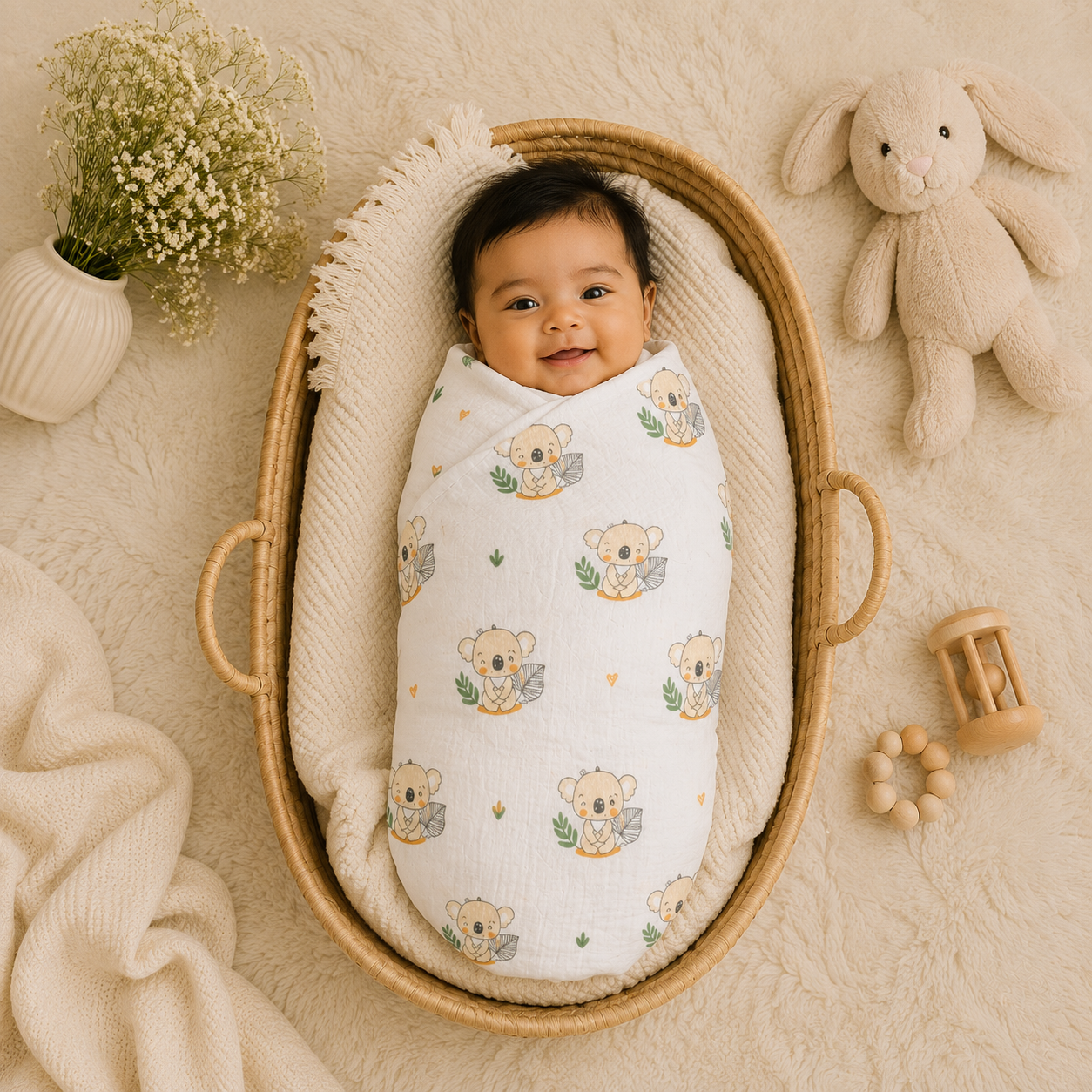 Koala Hugs Swaddle