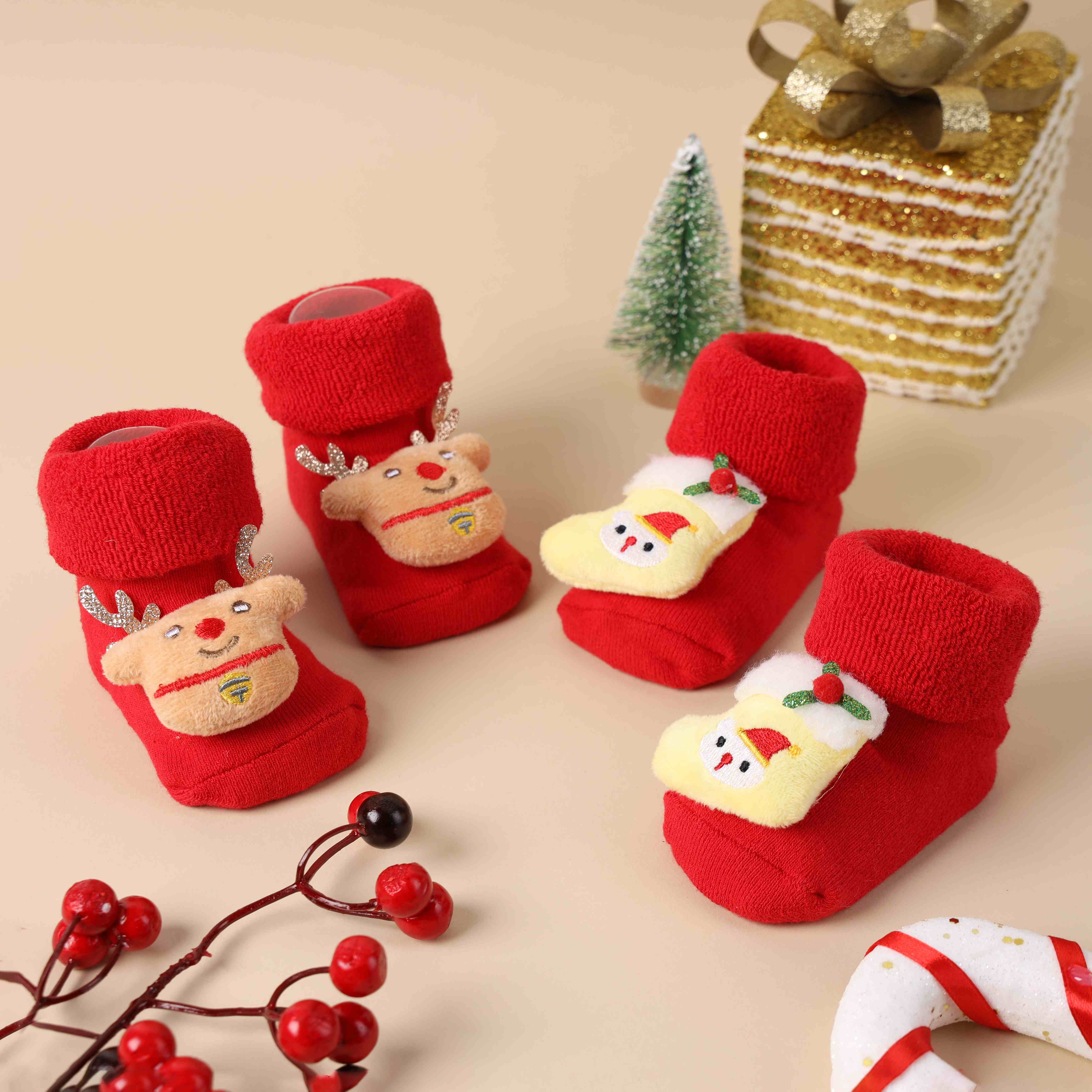 Christmas Baby Socks