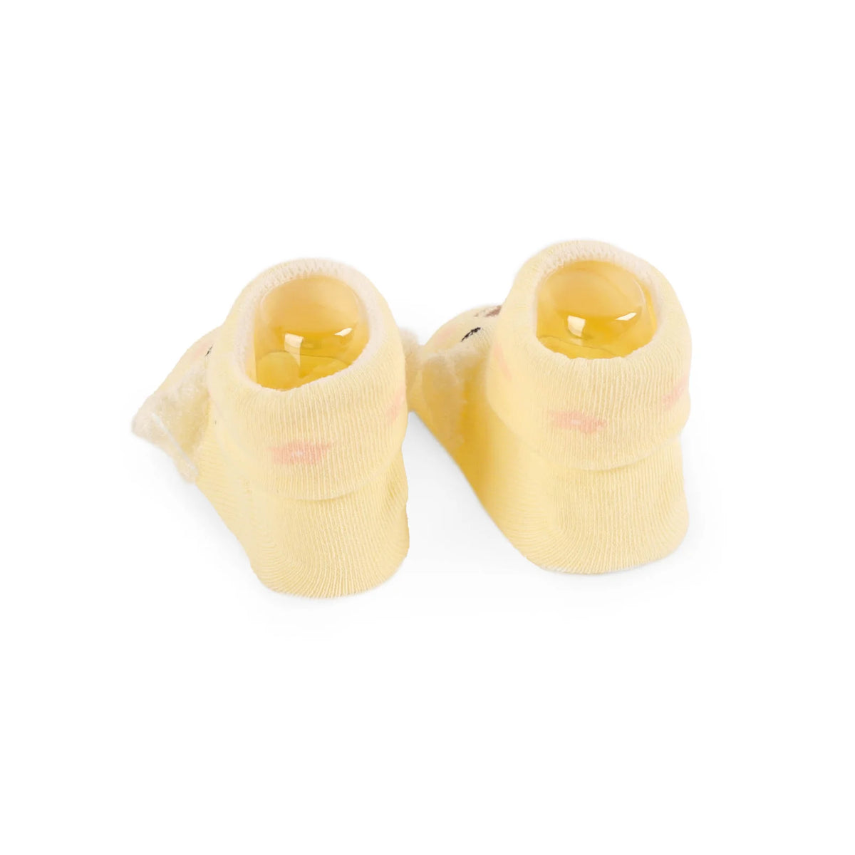 Little Piggies Yellow and Sky Blue Baby Socks (Pack of 2)
