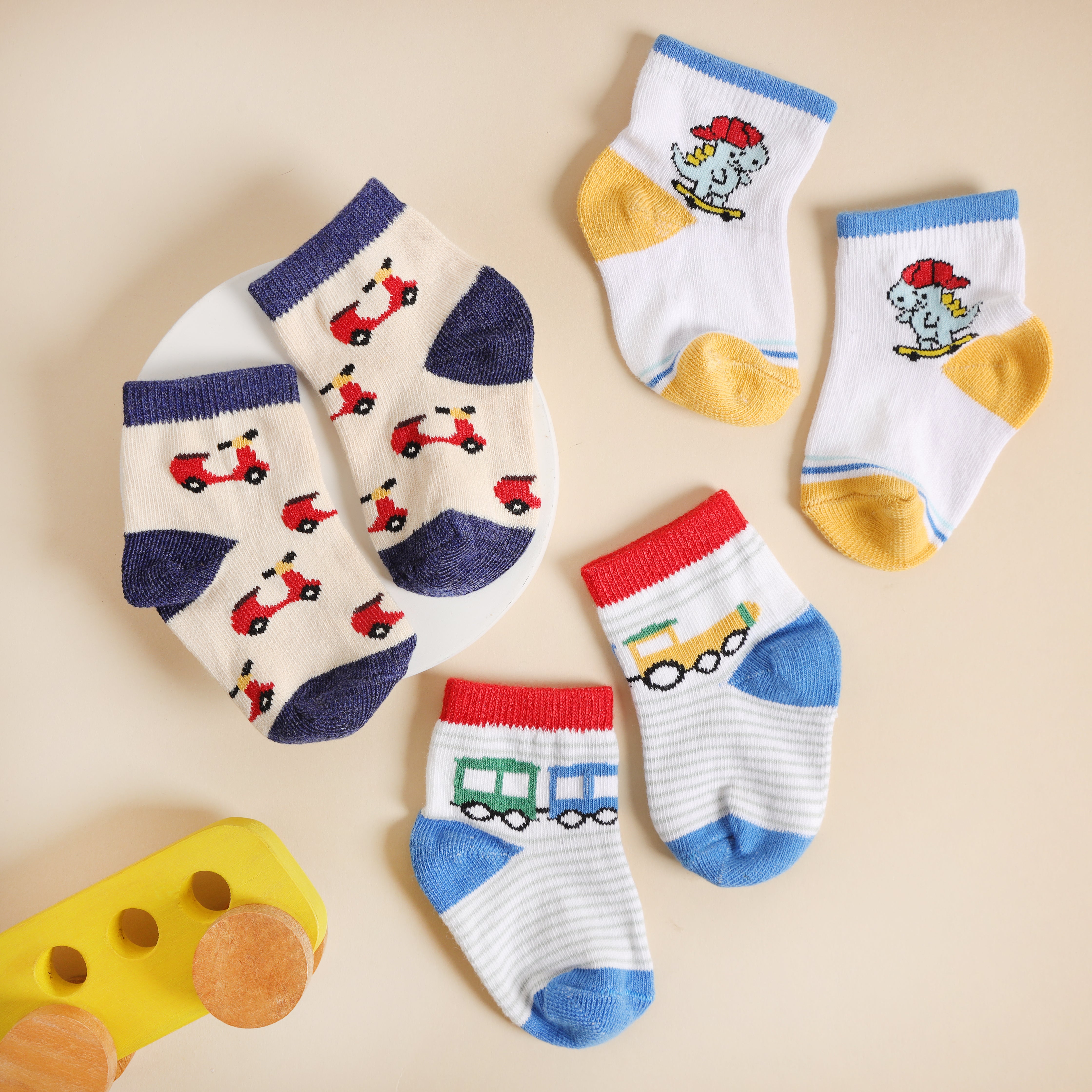 Little Riders Flat Socks