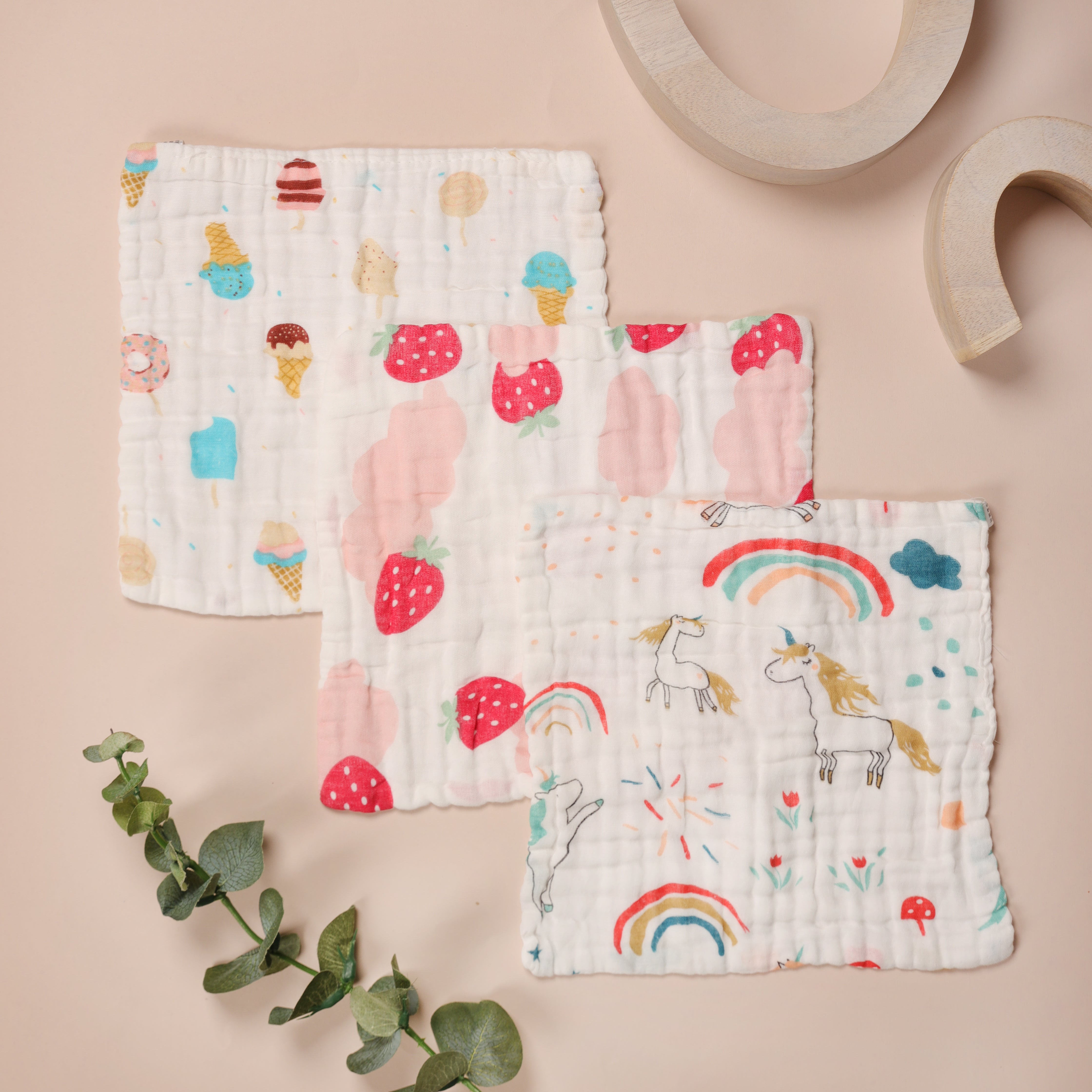 Candy Land Wash Cloths