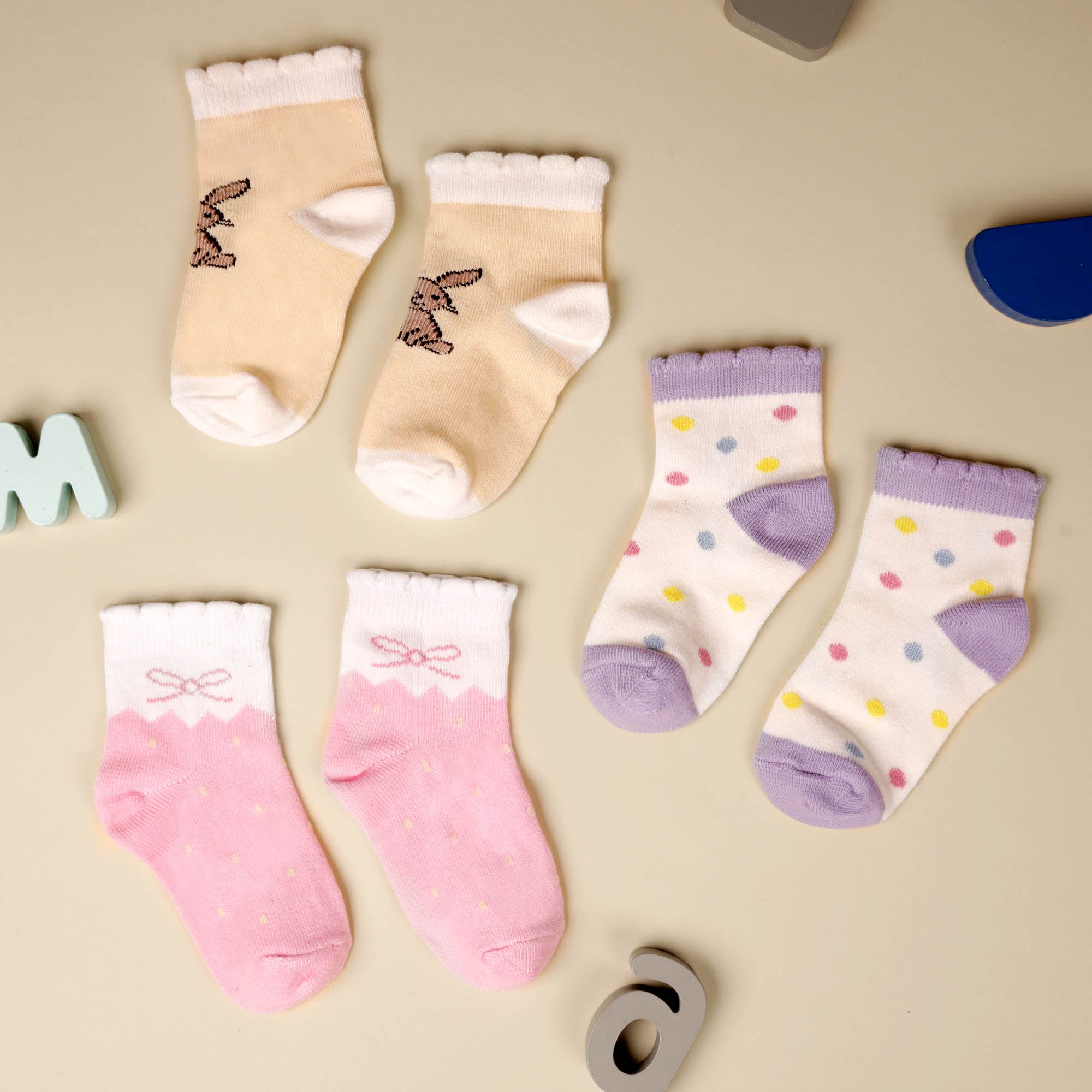 Cotton Baby Socks Set Online